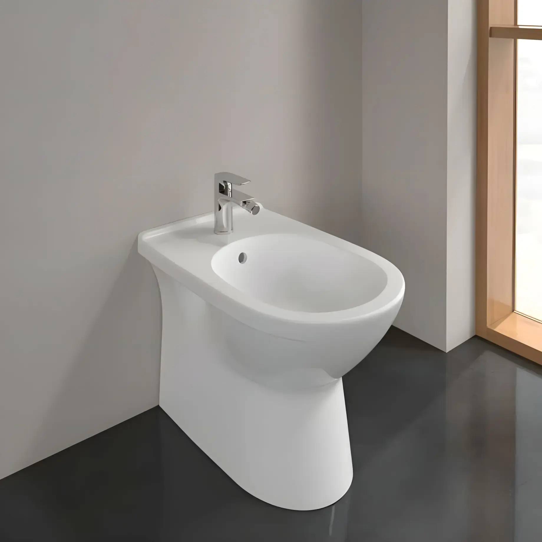 Біде O.novo Villeroy & Boch 54610001 — вид згори