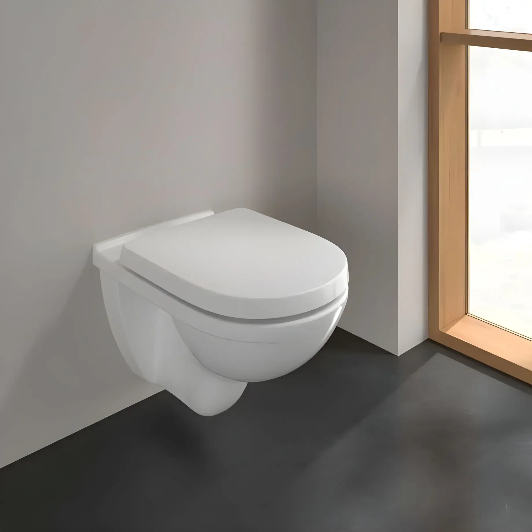 Унітаз O.novo Villeroy & Boch 5660H101 — бічний ракурс