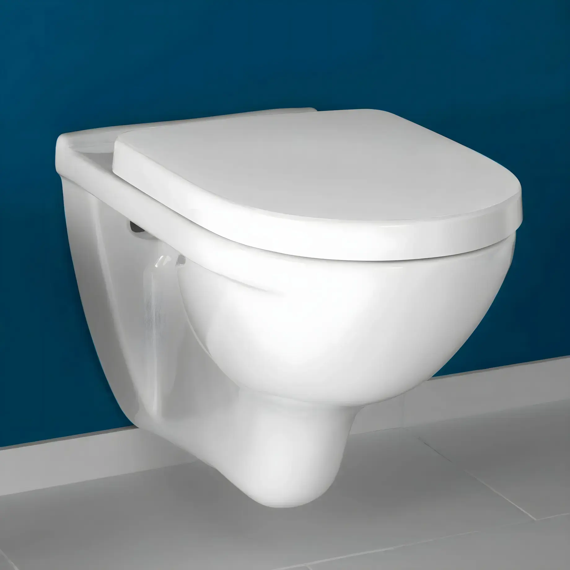 Унітаз O.novo Villeroy & Boch 5660HR01 — вид спереду
