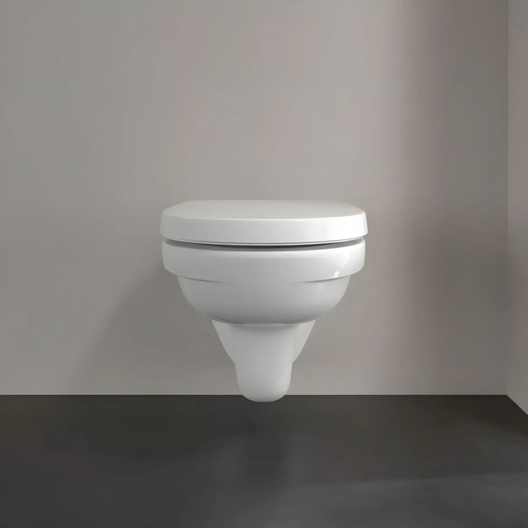 Унітаз O.novo Villeroy & Boch 5660HR01 — вид ззаду