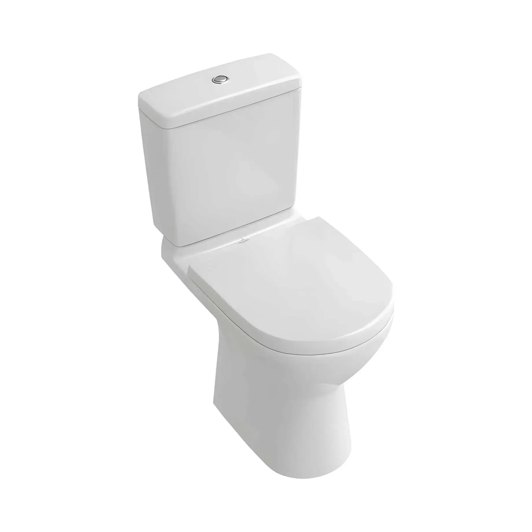 Унітаз-компакт O.Novo Villeroy & Boch 5661T301 — вид на білому тлі