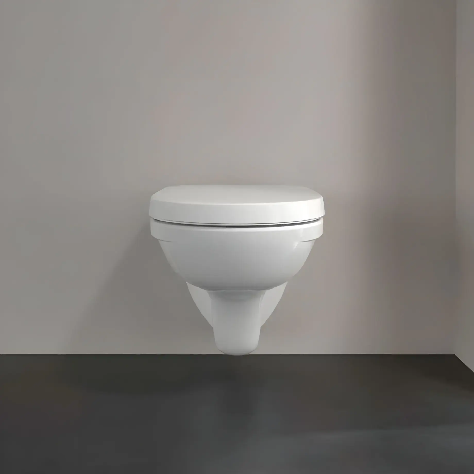 Унітаз O.novo Villeroy & Boch 5688H101 — бічний ракурс