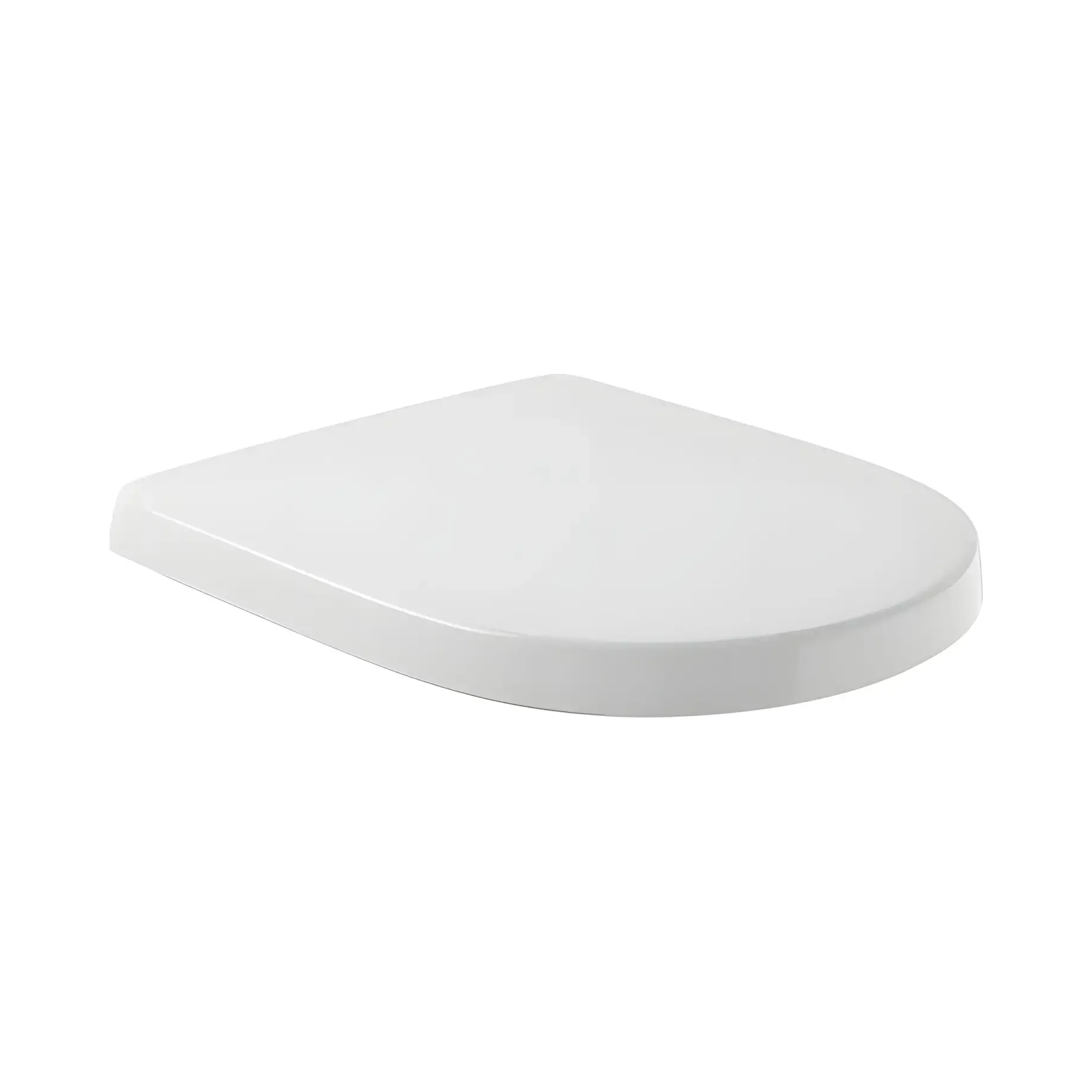 Сидіння з кришкою для унітазу (SoftClosing і QuickRelease) O.novo Villeroy & Boch 9M38S101 — вид на білому тлі