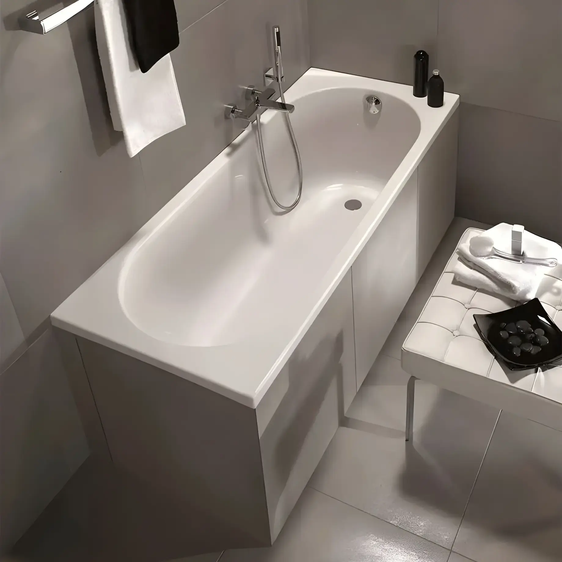 Ванна O.novo Villeroy & Boch UBA160CAS2V-01 160 х 70 см — вид спереду
