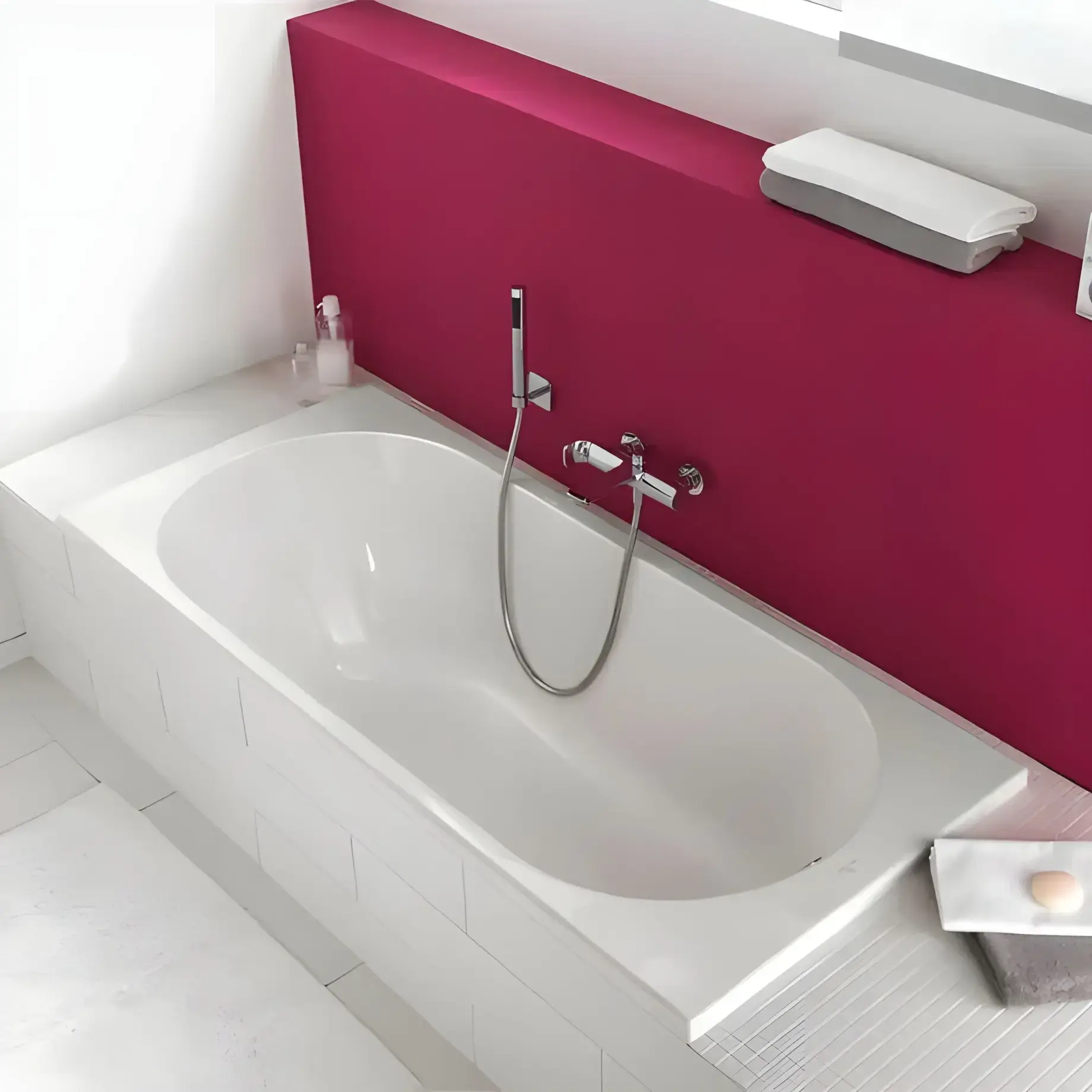 Ванна O.novo Villeroy & Boch UBA160CAS2V-01 160 х 70 см — вид згори