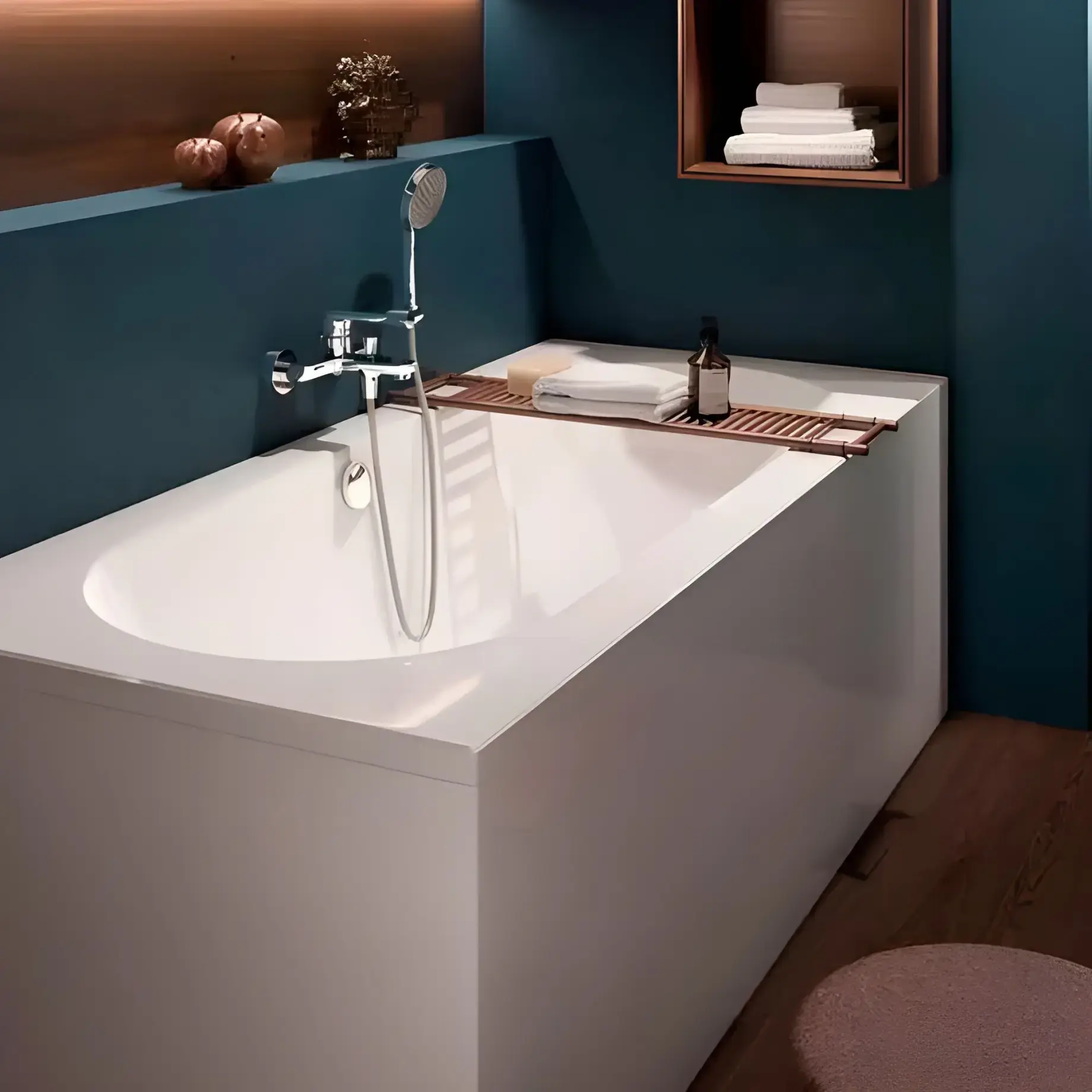 Ванна O.novo Villeroy & Boch UBA180CAS2V-01 180 х 80 см — вид ззаду