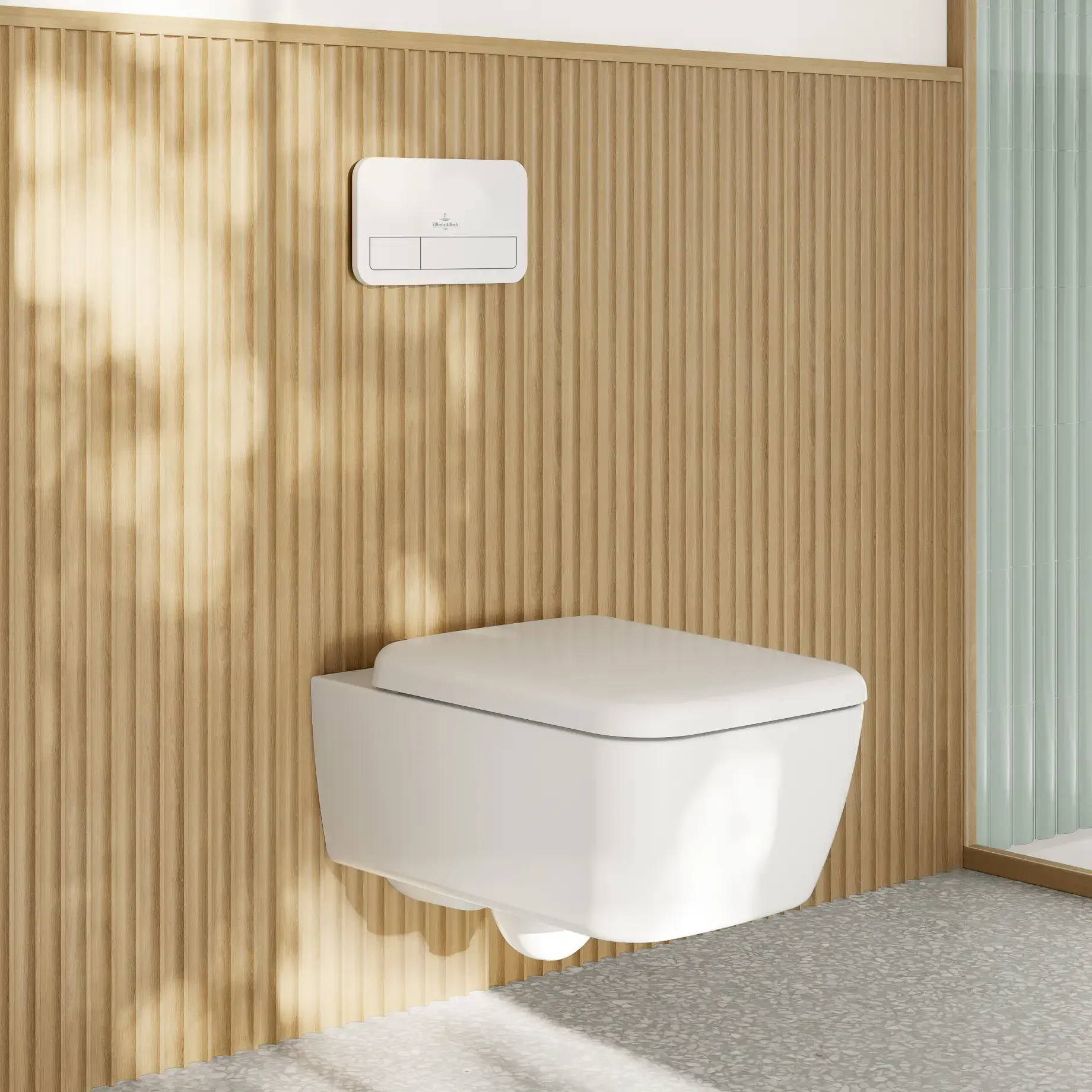 Унітаз Skyla Villeroy & Boch 4682CLR1 White Alpin CeramicPlus — вид спереду