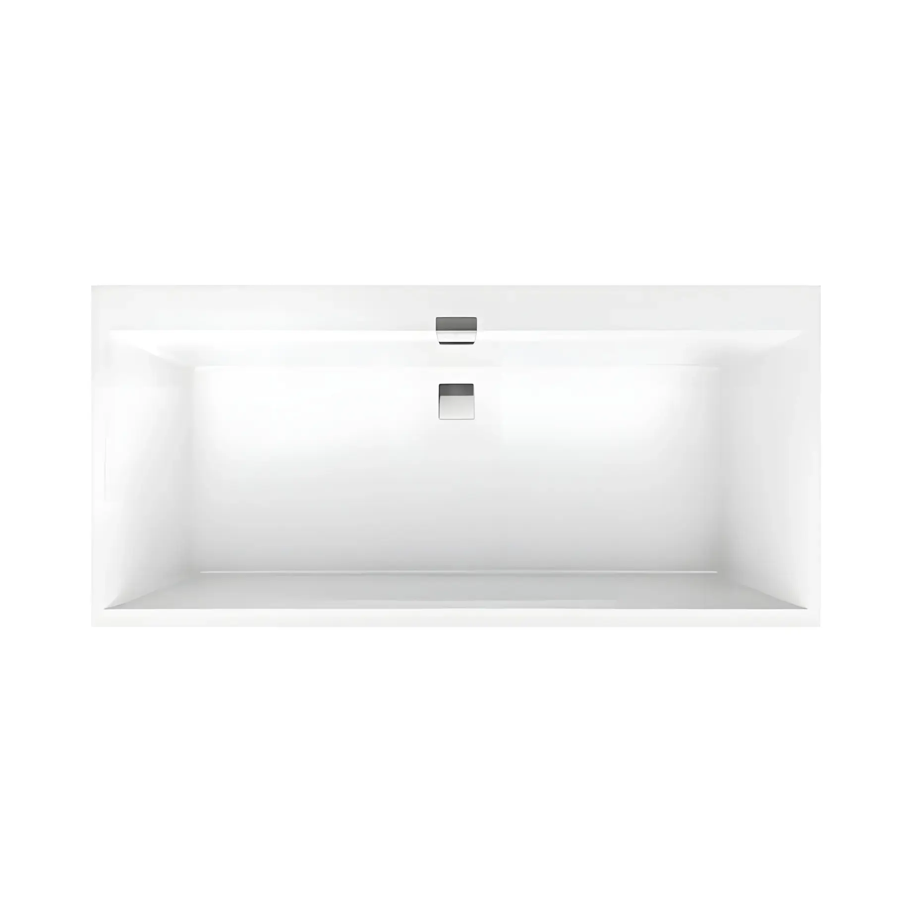 Ванна Squaro Edge 12 Villeroy & Boch UBQ160SQE2DV-01 160 x 75 см — вид на білому тлі