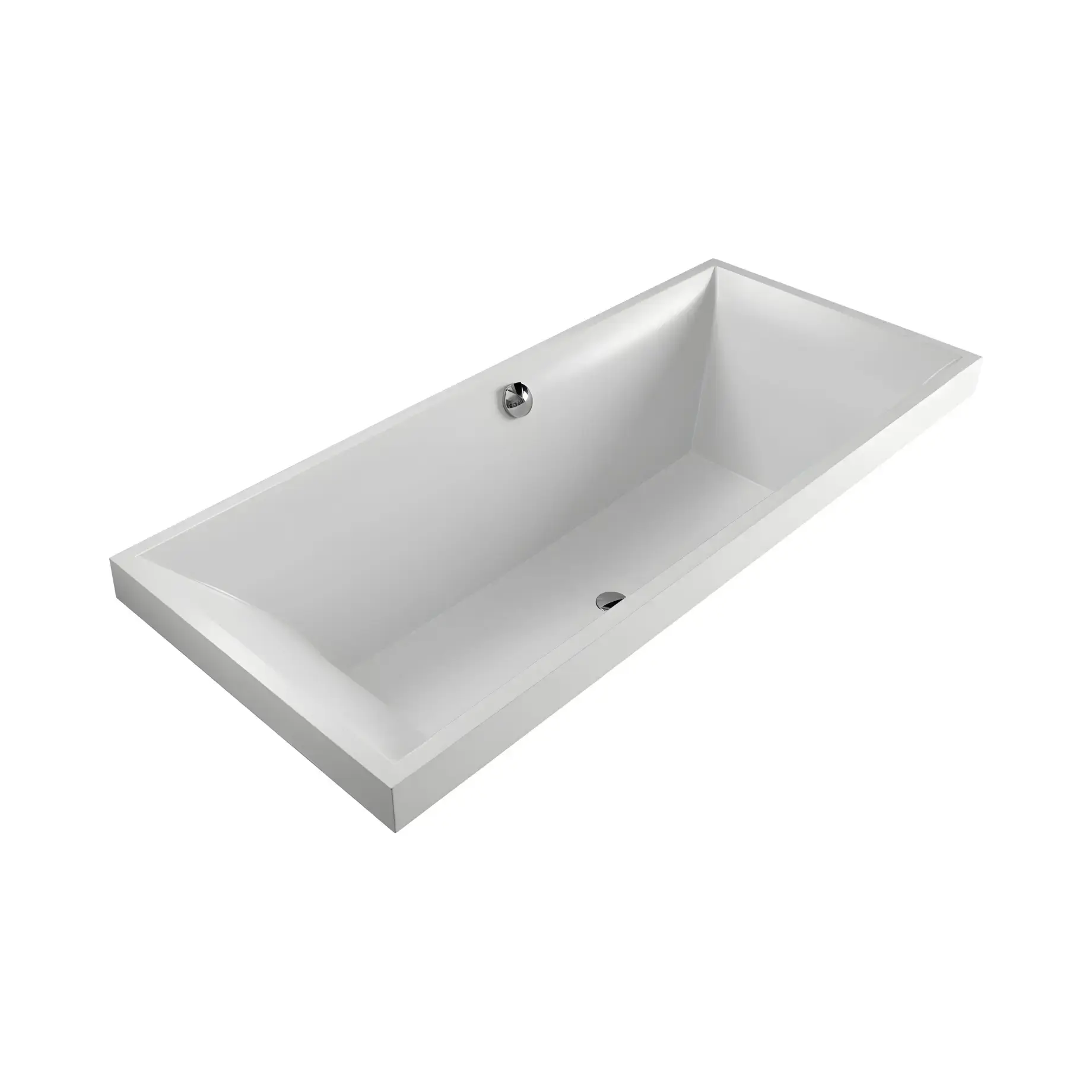 Ванна Squaro Villeroy & Boch UBQ170SQR2V-01 Alpine White 170 х 75 см — вид на білому тлі