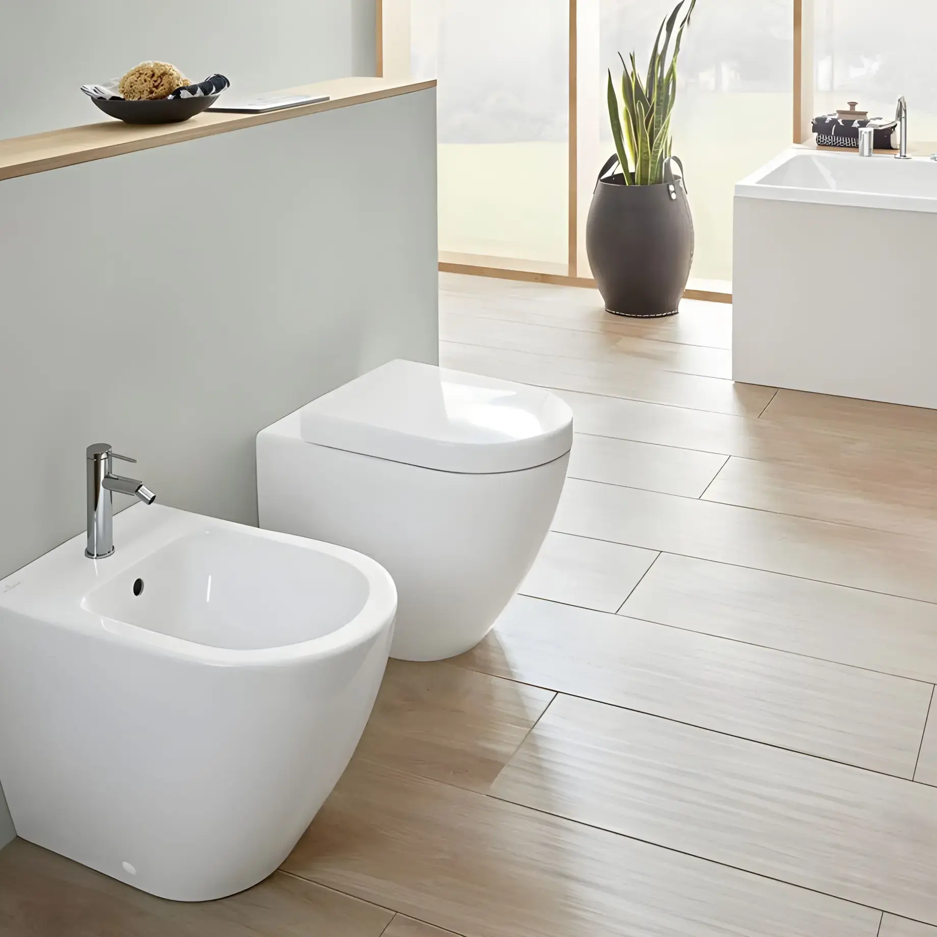 Біде Subway 2.0 Villeroy & Boch 540100R1 — вид згори