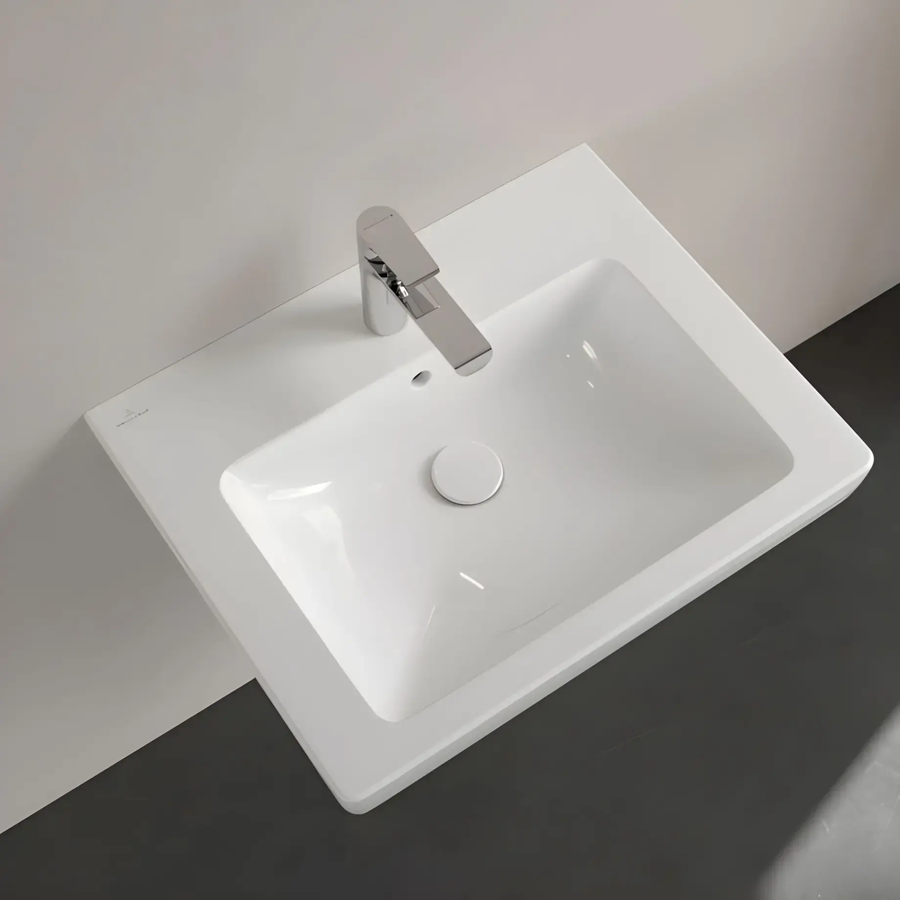 Умивальник Subway 2.0 Villeroy & Boch 71136001 — бічний ракурс