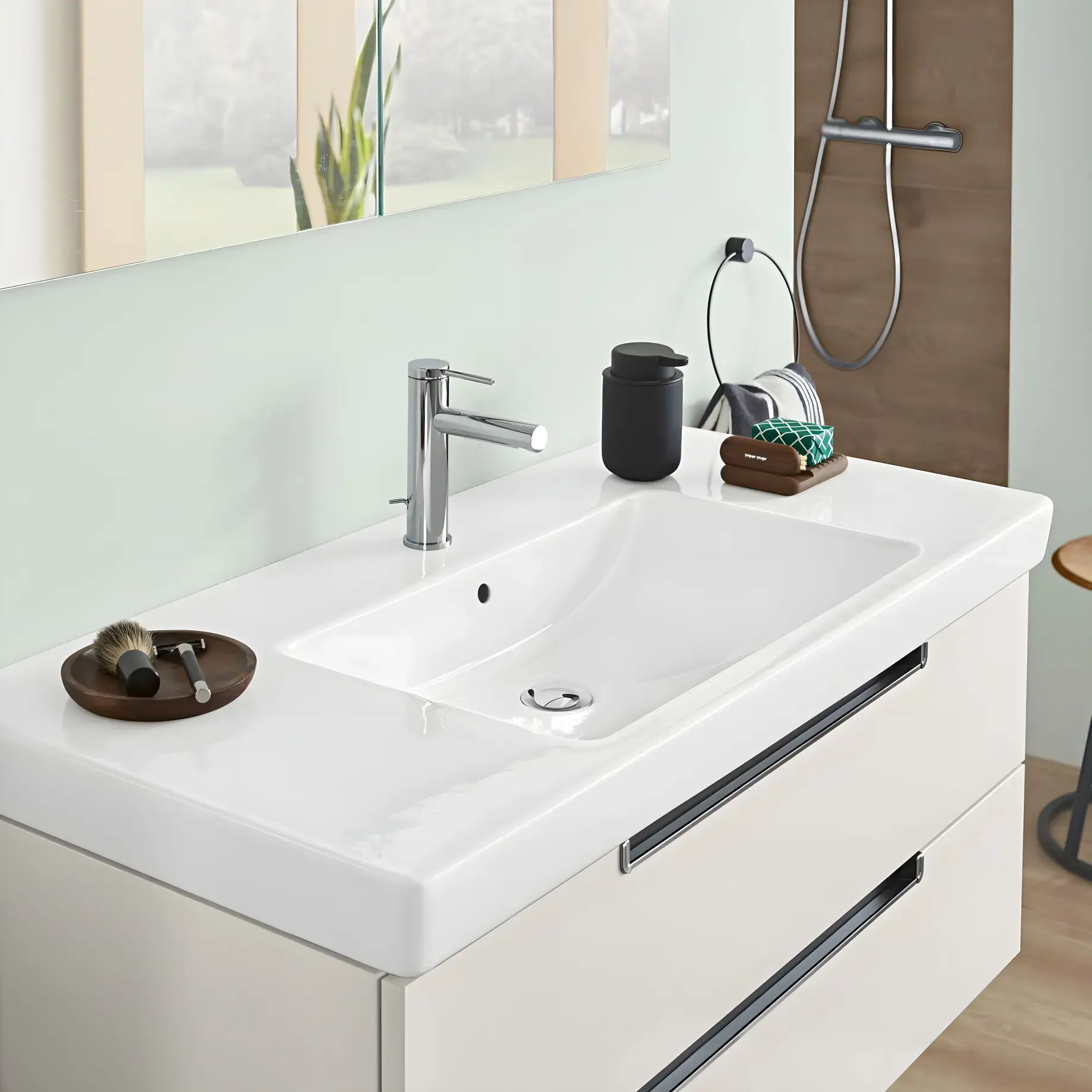 Умивальник Subway 2.0 Villeroy & Boch 7175A0R1 Alpine White CeramicPlus — вид згори