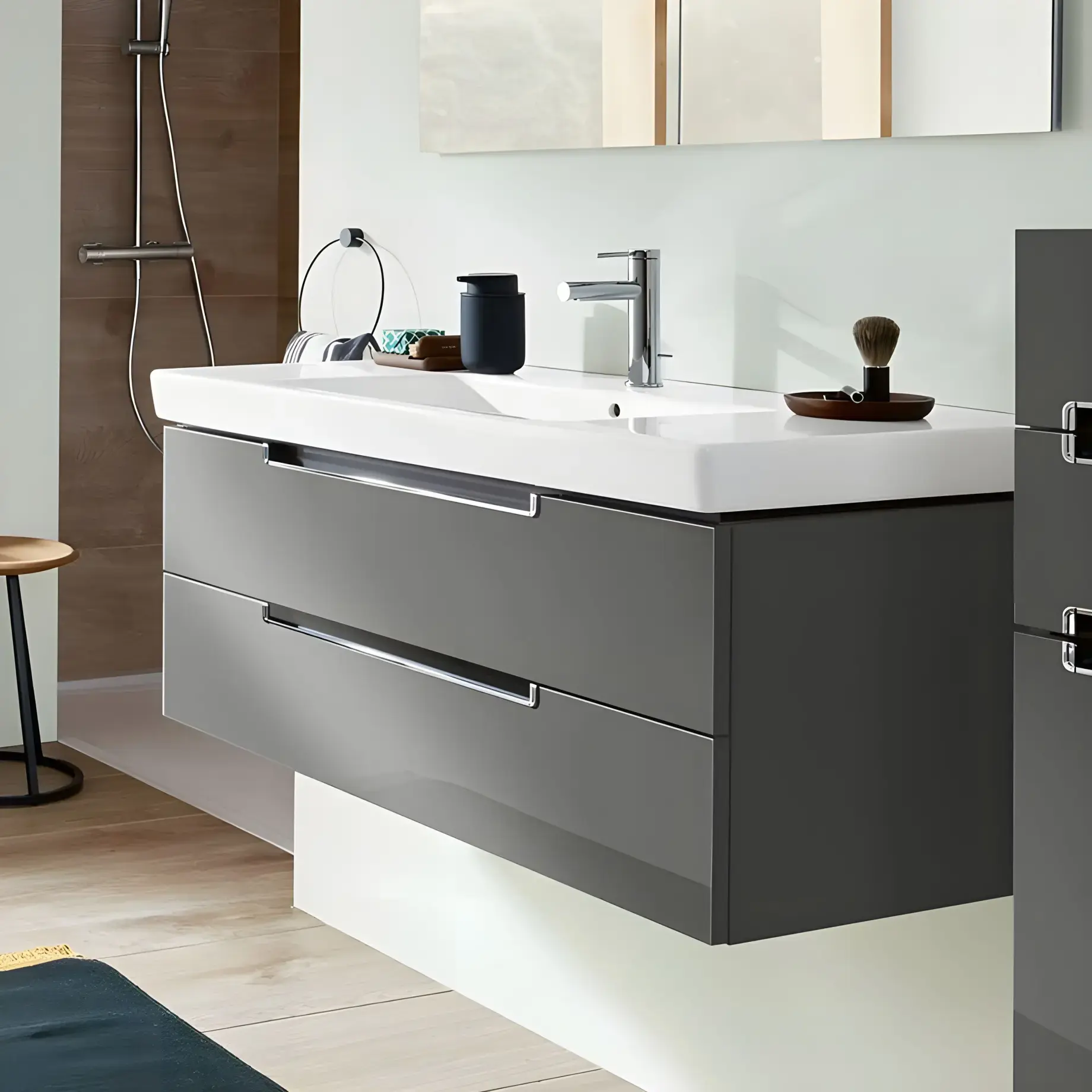 Умивальник Subway 2.0 Villeroy & Boch 7175A0R1 Alpine White CeramicPlus — ракурс 3/4