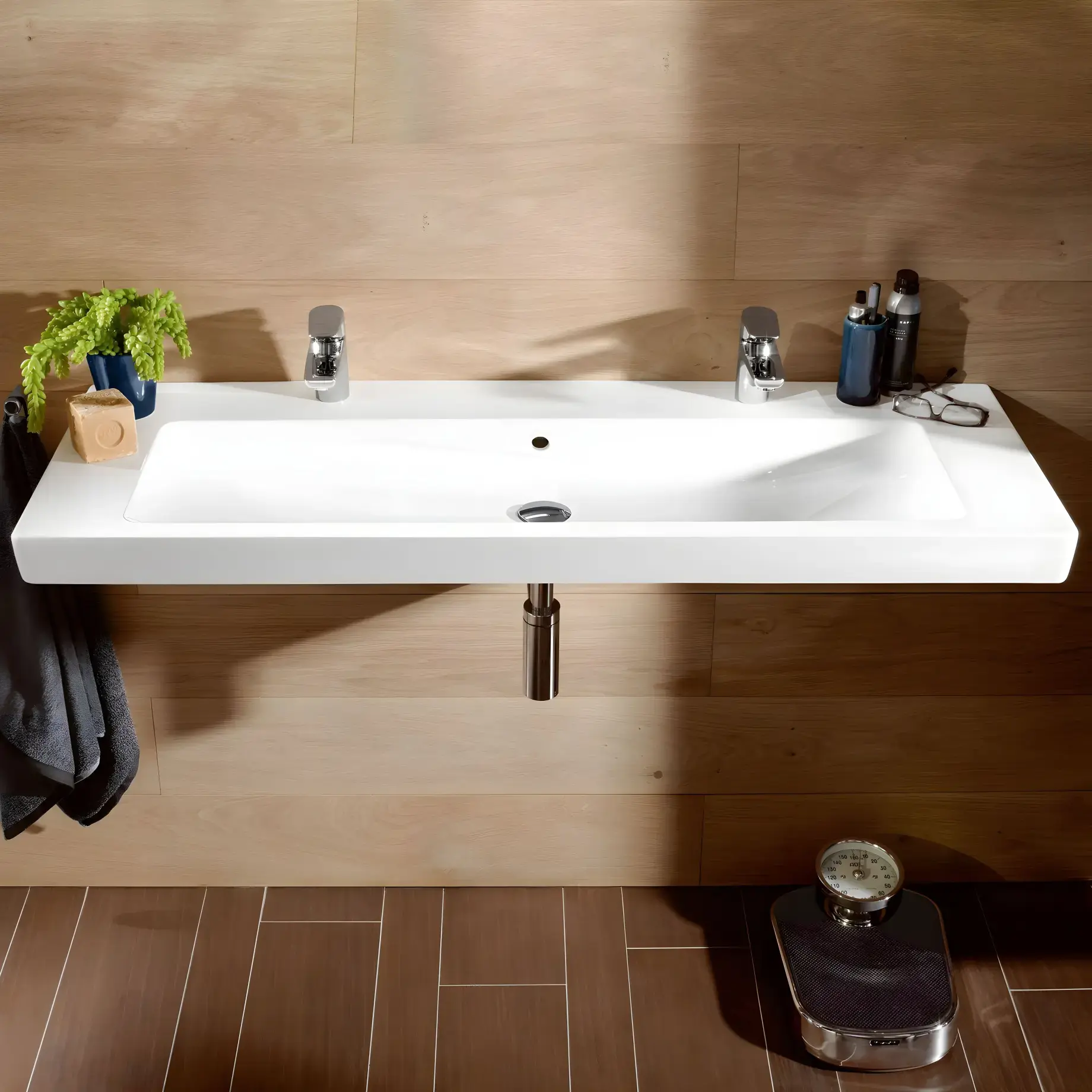 Умивальник Subway 2.0 Villeroy & Boch 7176D2R1 — бічний ракурс