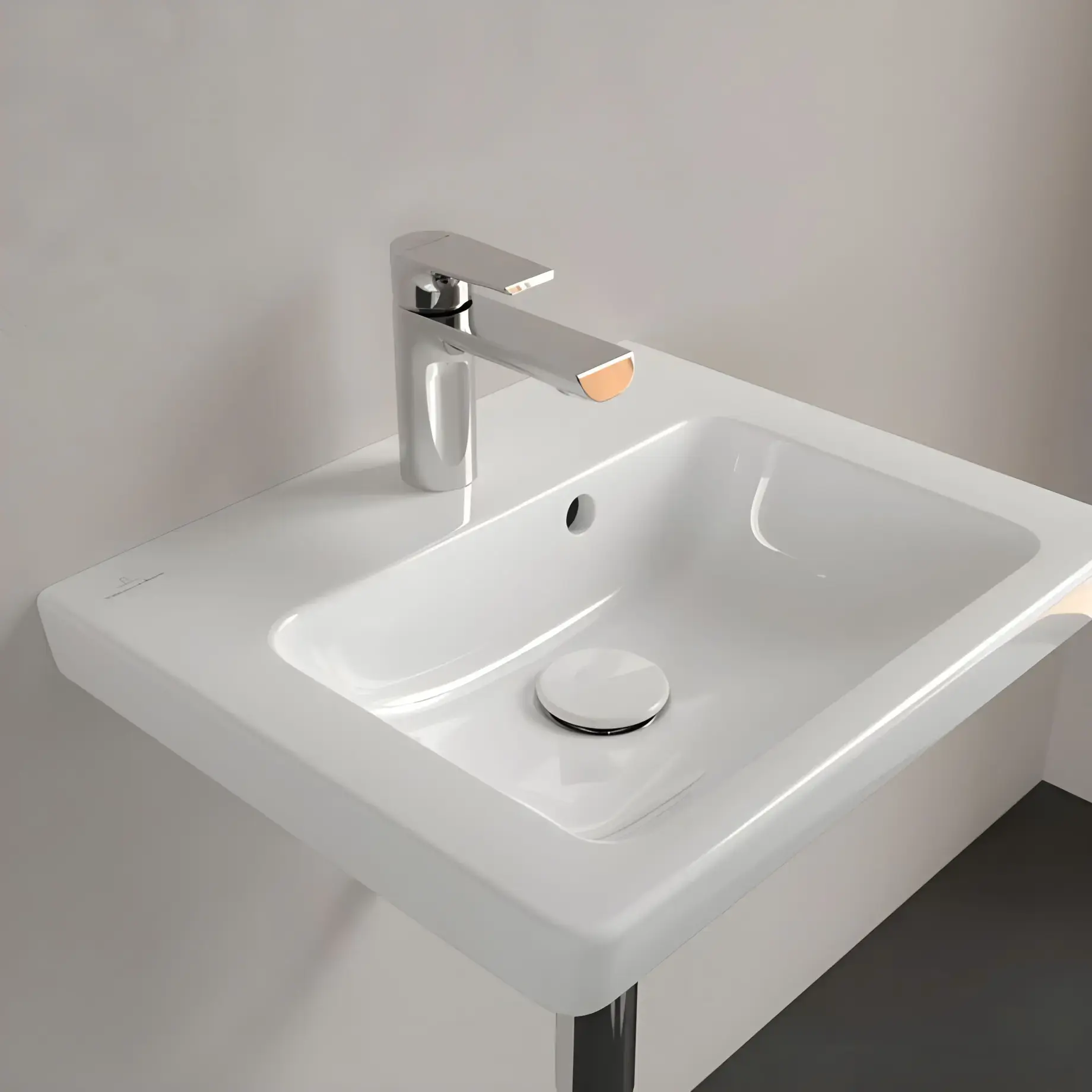 Умивальник Subway 2.0 Villeroy & Boch 73155G01 — вид згори