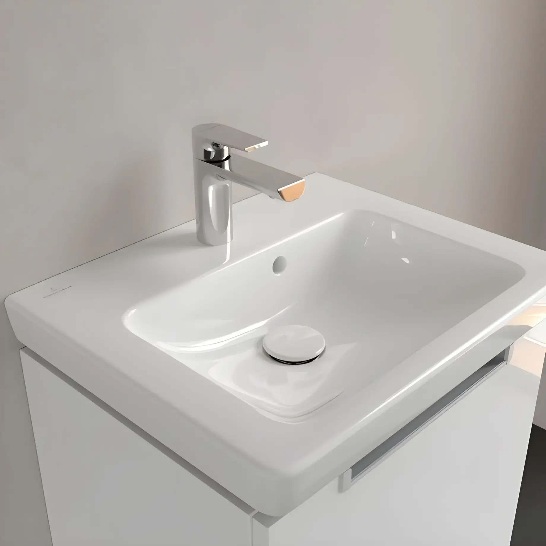 Умивальник Subway 2.0 Villeroy & Boch 7315F0R1 — вид всередину
