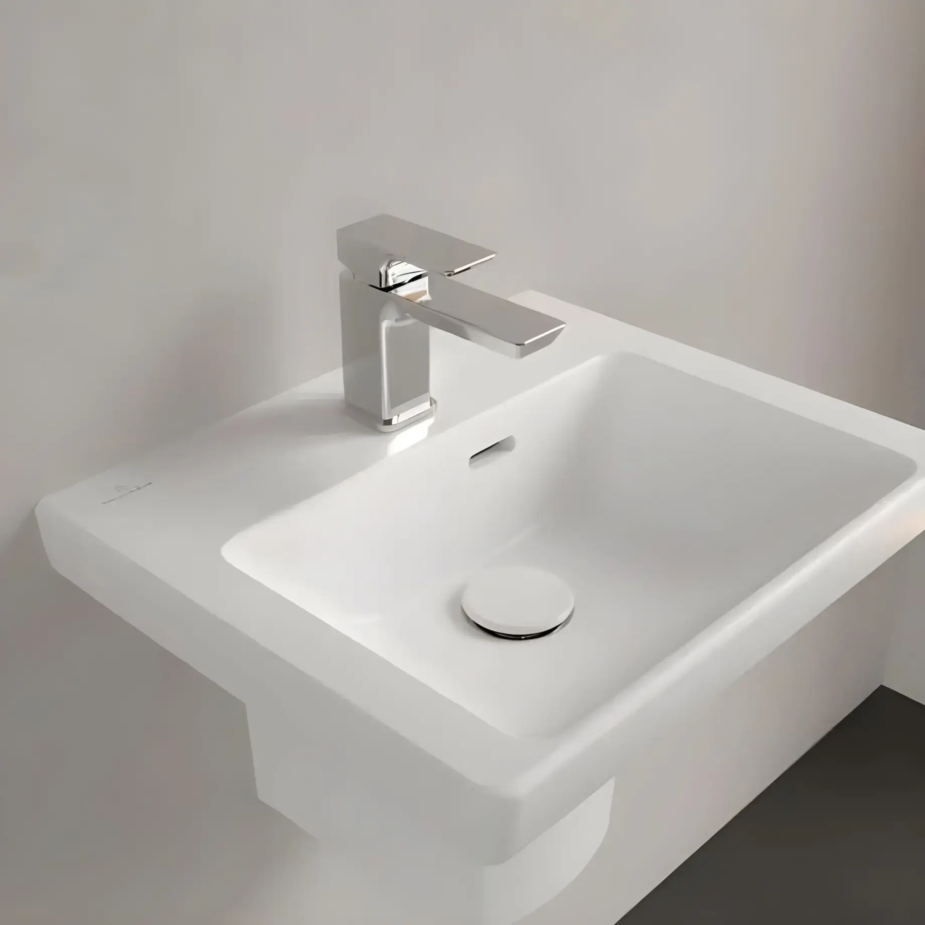 Умивальник Subway 3.0 Villeroy & Boch 43704501 — вид згори