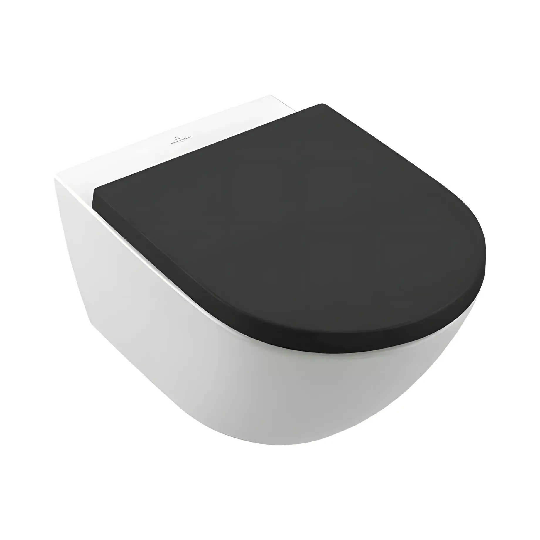Унітаз Villeroy & Boch Subway 3.0 з сидінням (SoftClosing, QuickRelease) Villeroy & Boch 4670T001 + 8M42S1R7 — вид на білому тлі