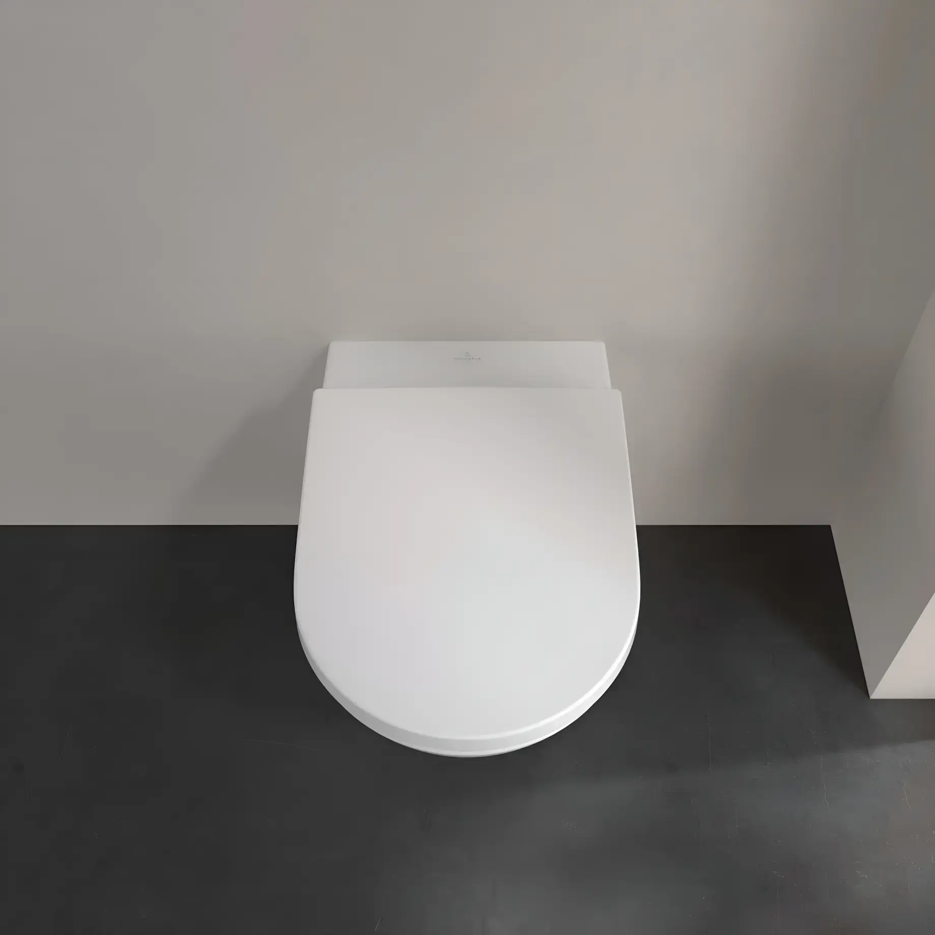 Унітаз Subway 3.0 Виробник 4670T0RW Stone White CeramicPlus 37 х 56 см — вид ззаду