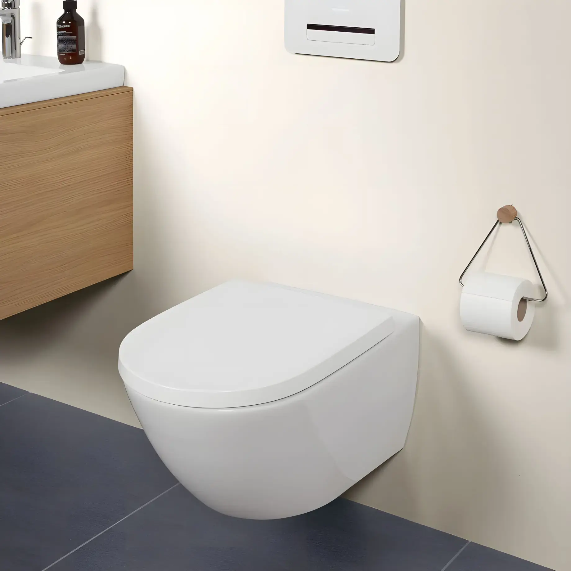Унітаз Subway 3.0 Villeroy & Boch 4670TS01 — бічний ракурс