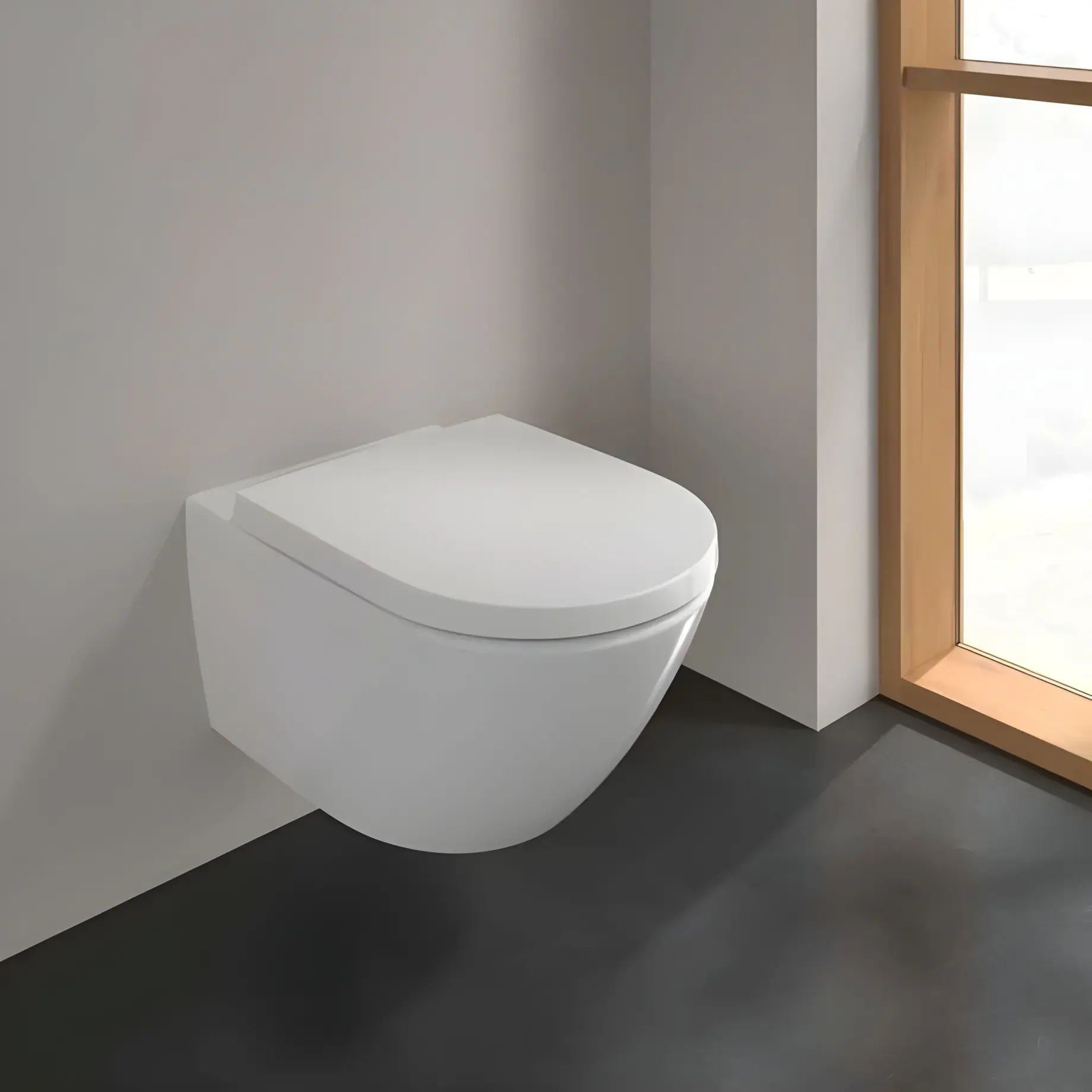 Унітаз Subway 3.0 Villeroy & Boch 4670TSR1 — вид ззаду