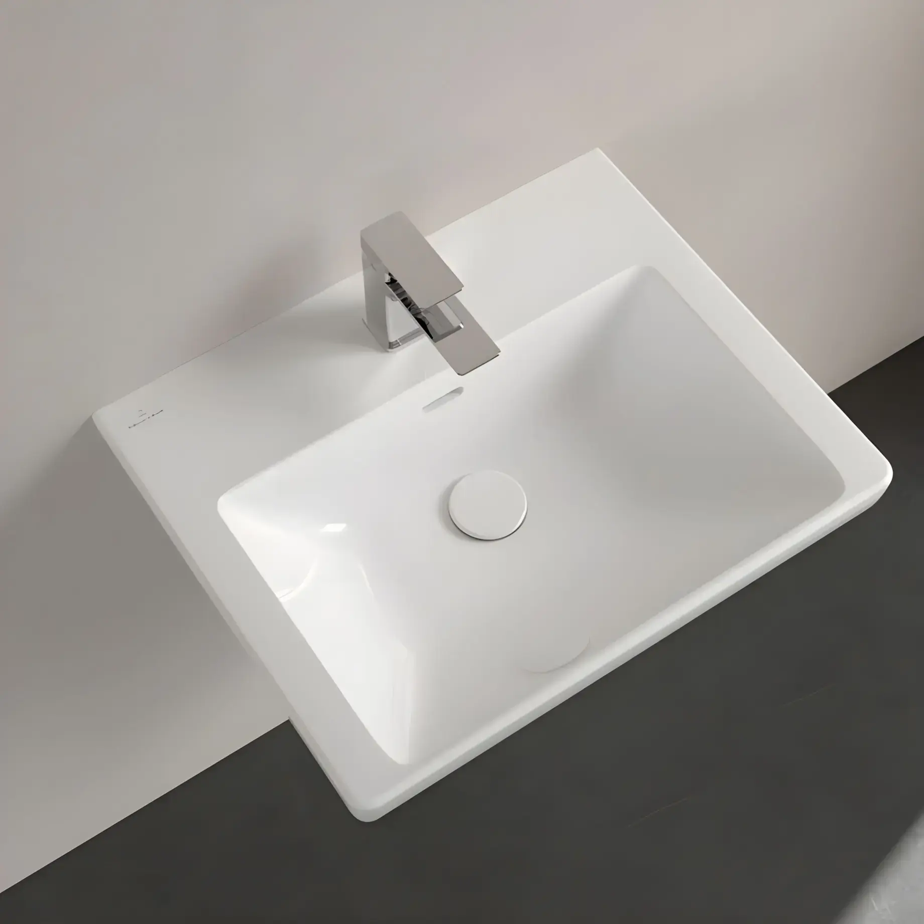 Умивальник Subway 3.0 Villeroy & Boch 4A705501 — вид спереду