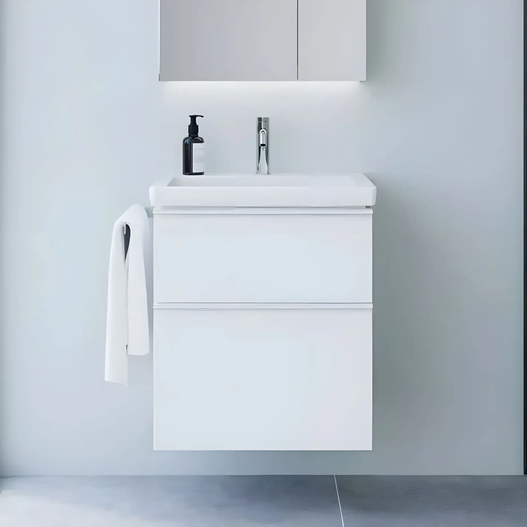 Умивальник Subway 3.0 Villeroy & Boch 4A7060RW Stone White CeramicPlus — вид згори