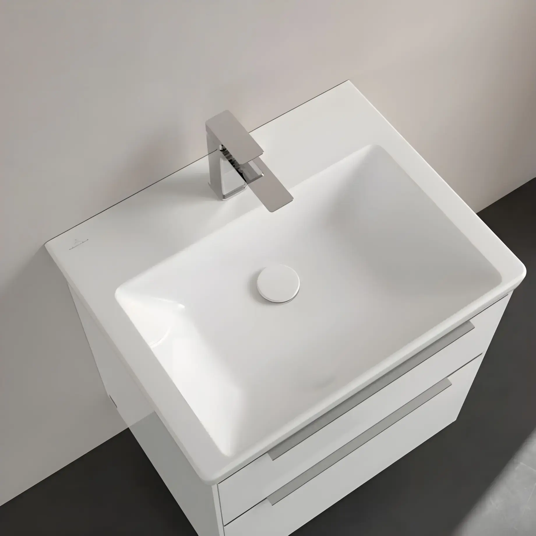 Умивальник Subway 3.0 Villeroy & Boch 4A706101 — бічний ракурс