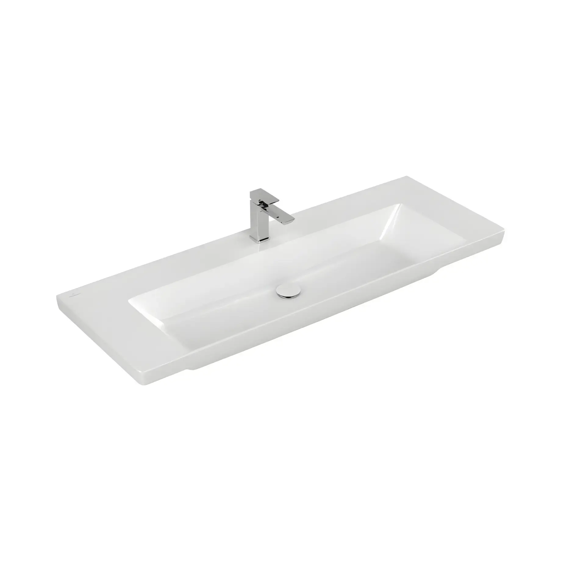 Умивальник Subway 3.0 Villeroy & Boch 4A70D201 — вид на білому тлі