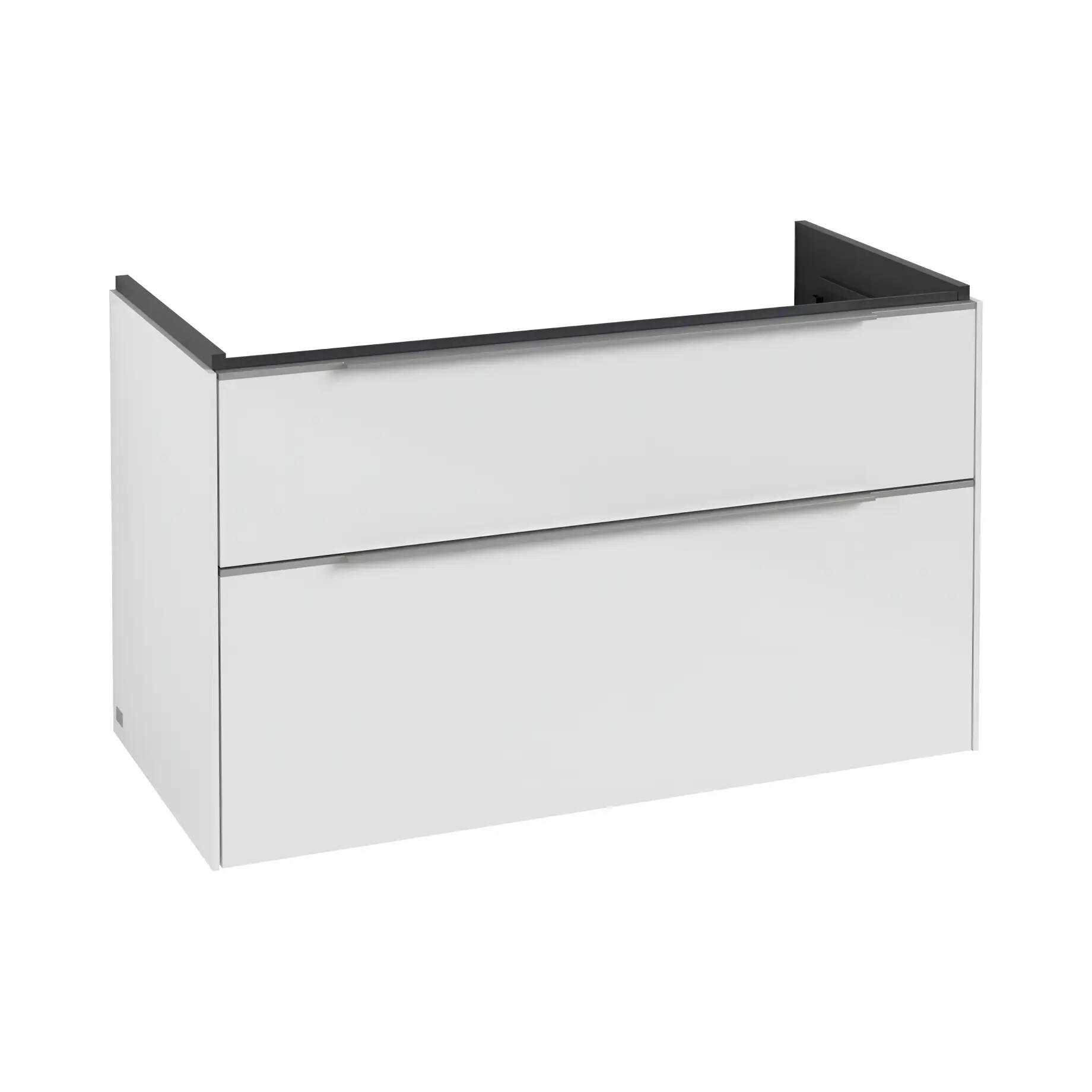 Тумба під умивальник Subway 3.0 Виробник C57000VE Brilliant White 97.3 x 57.6 x 47.8 см — вид на білому тлі
