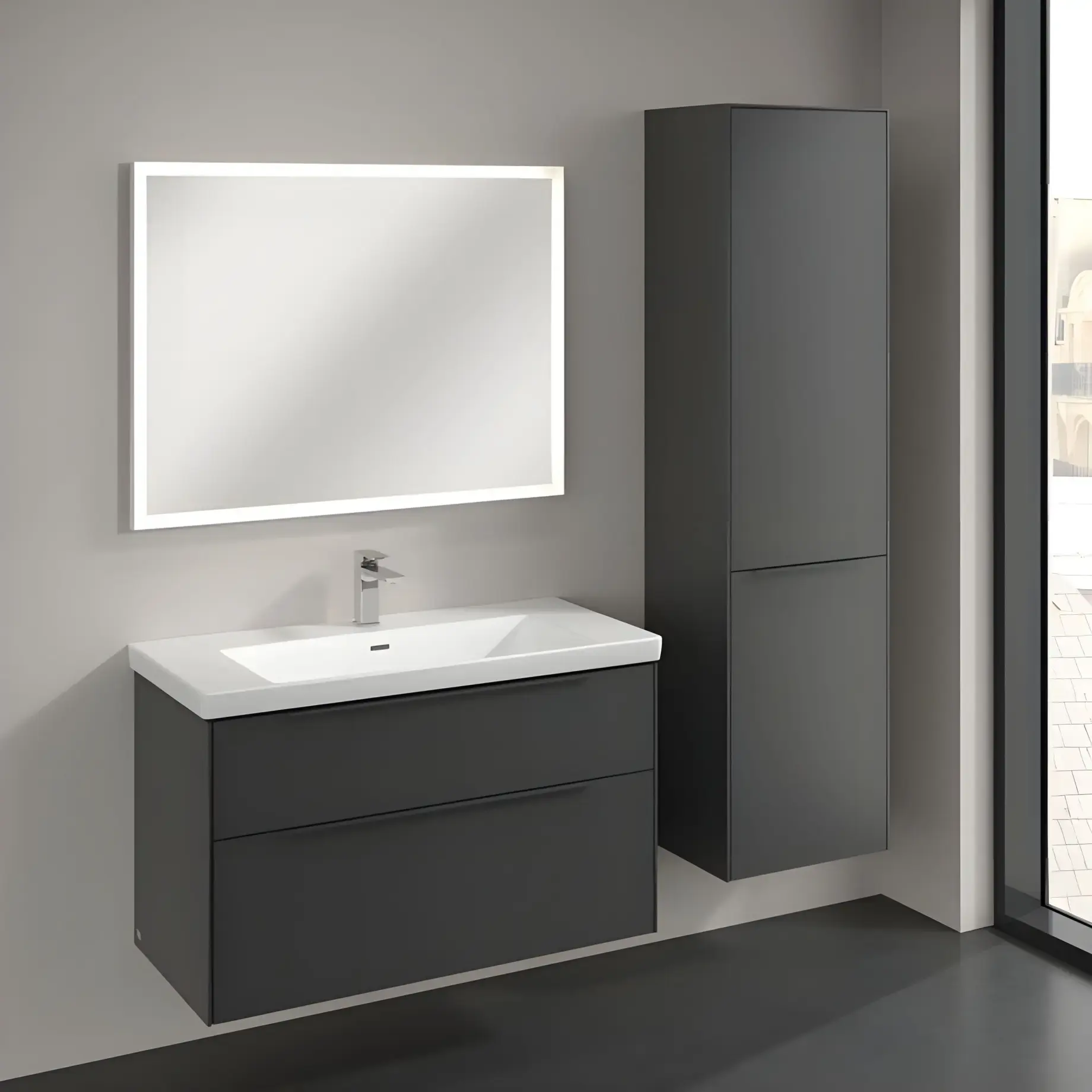 Пенал Subway 3.0 Villeroy & Boch C59302VR — бічний ракурс