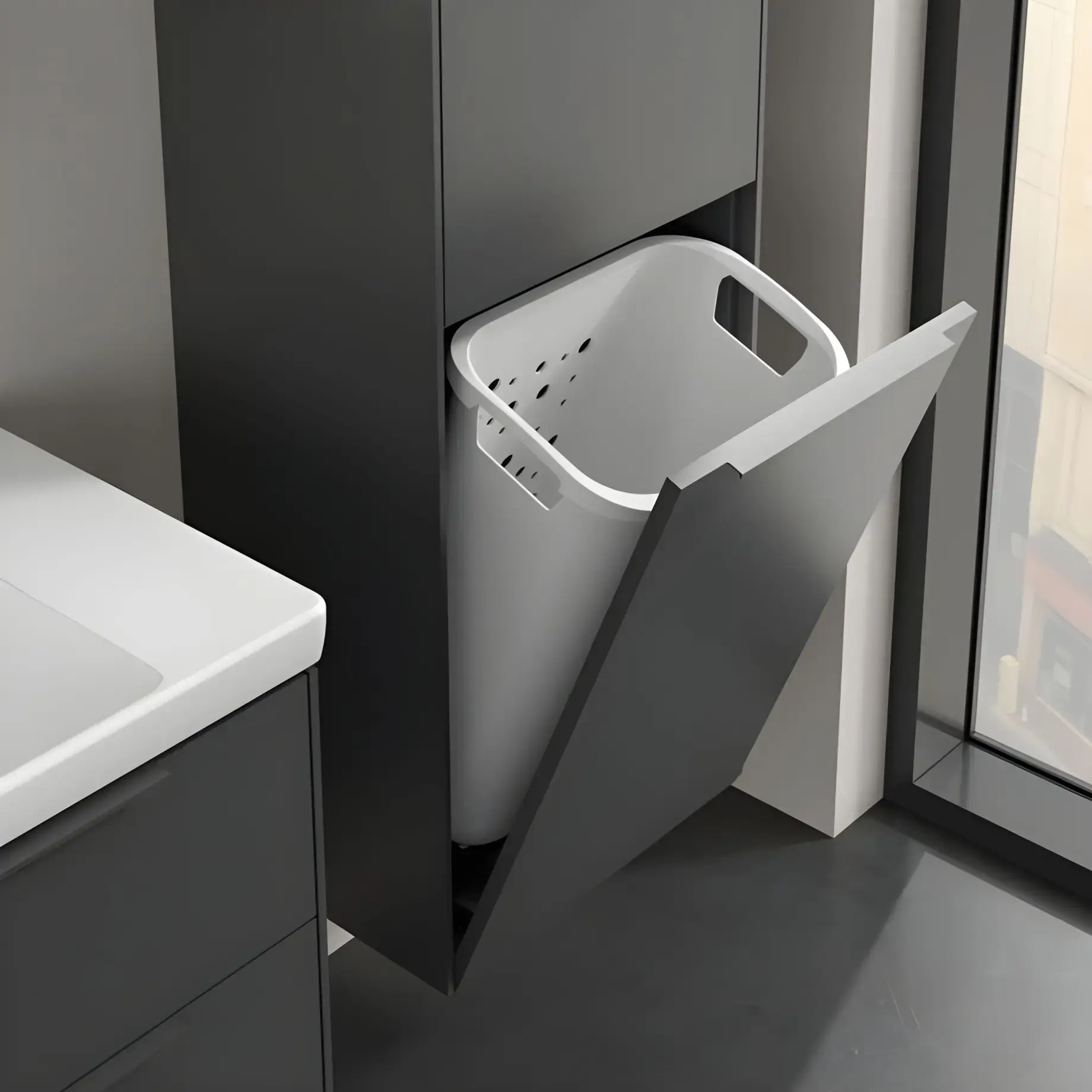 Пенал Subway 3.0 Villeroy & Boch C59302VR — вид ззаду