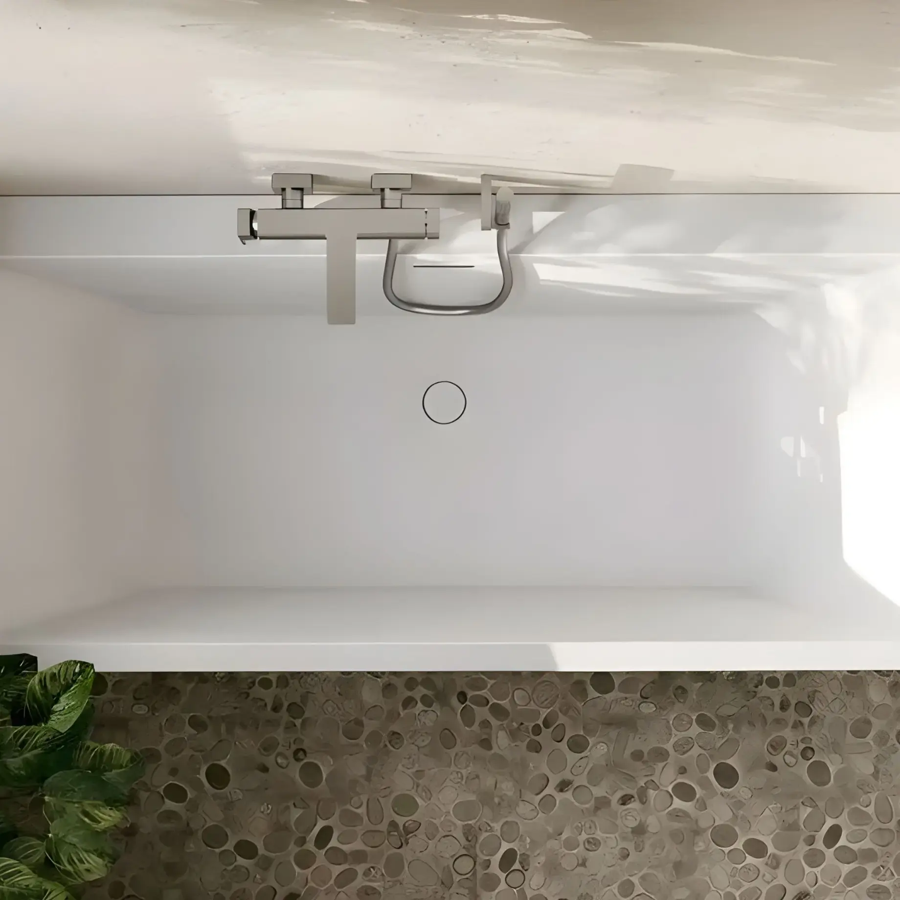 Ванна Subway 3.0 Villeroy & Boch UBQ170SBW2DV-RW White Alpin 170 х 75 см — деталь крупным планом