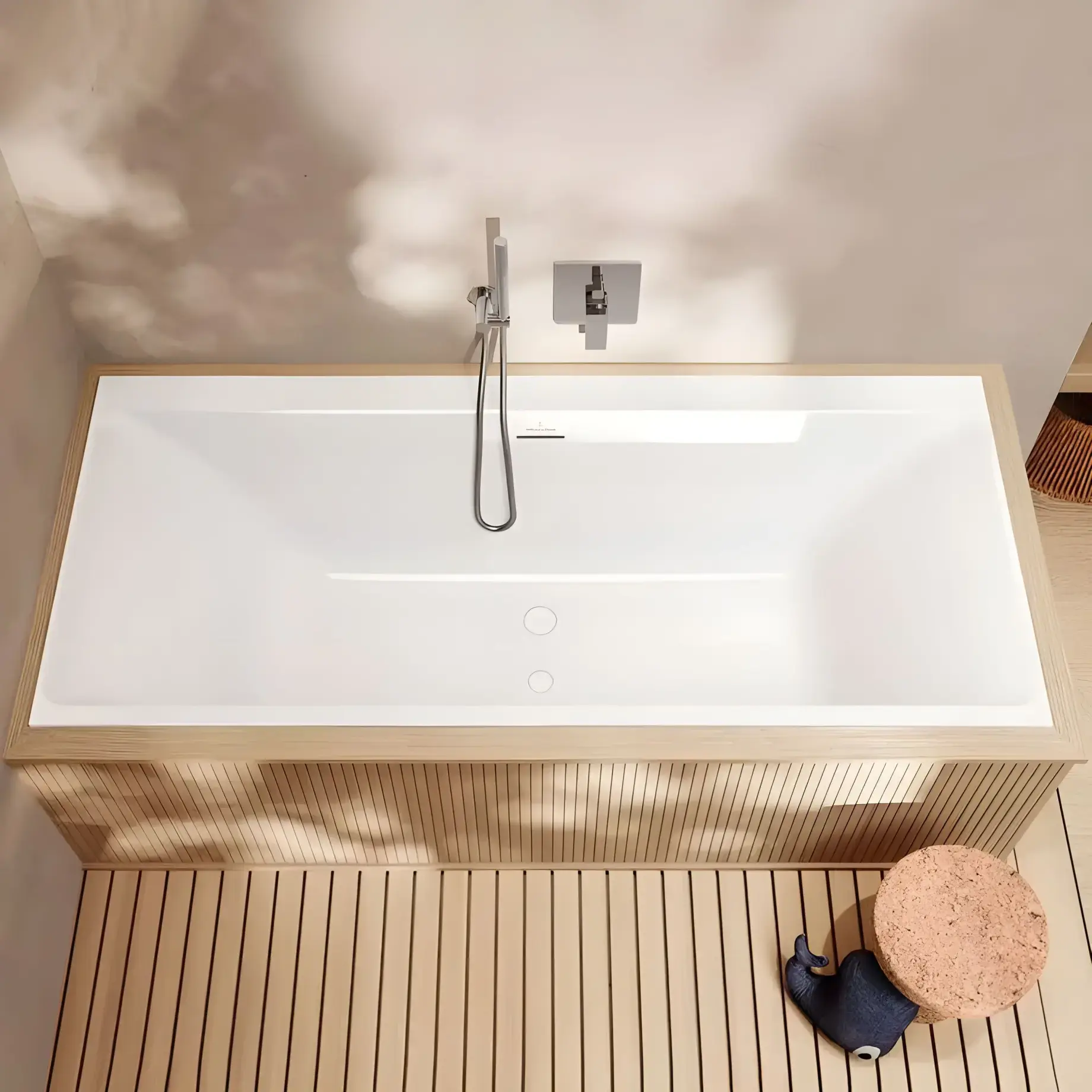Ванна Subway 3.0 Villeroy & Boch UBQ170SBW2TDV-01 Alpine White 170 х 75 см — вид згори