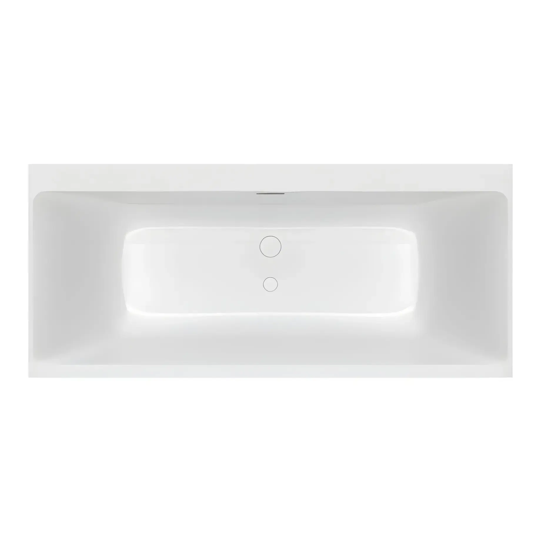 Ванна Subway 3.0 Villeroy & Boch UBQ170SBW2TDV-RW Stone White 170 х 75 см — вид на білому тлі