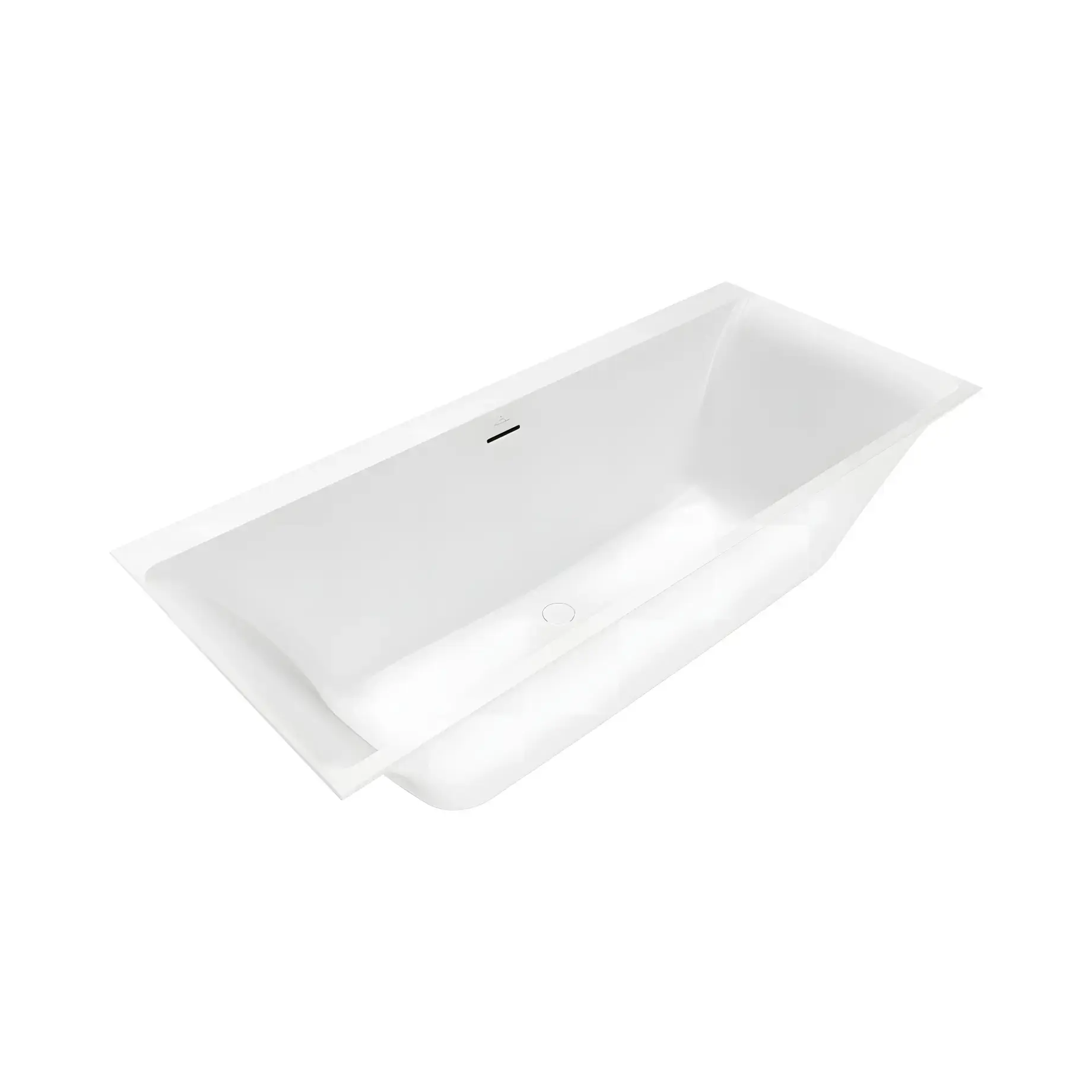 Ванна Subway 3.0 Villeroy & Boch UBQ180SBW2DV-RW Stone White 180 х 80 см — технічне креслення з розмірами