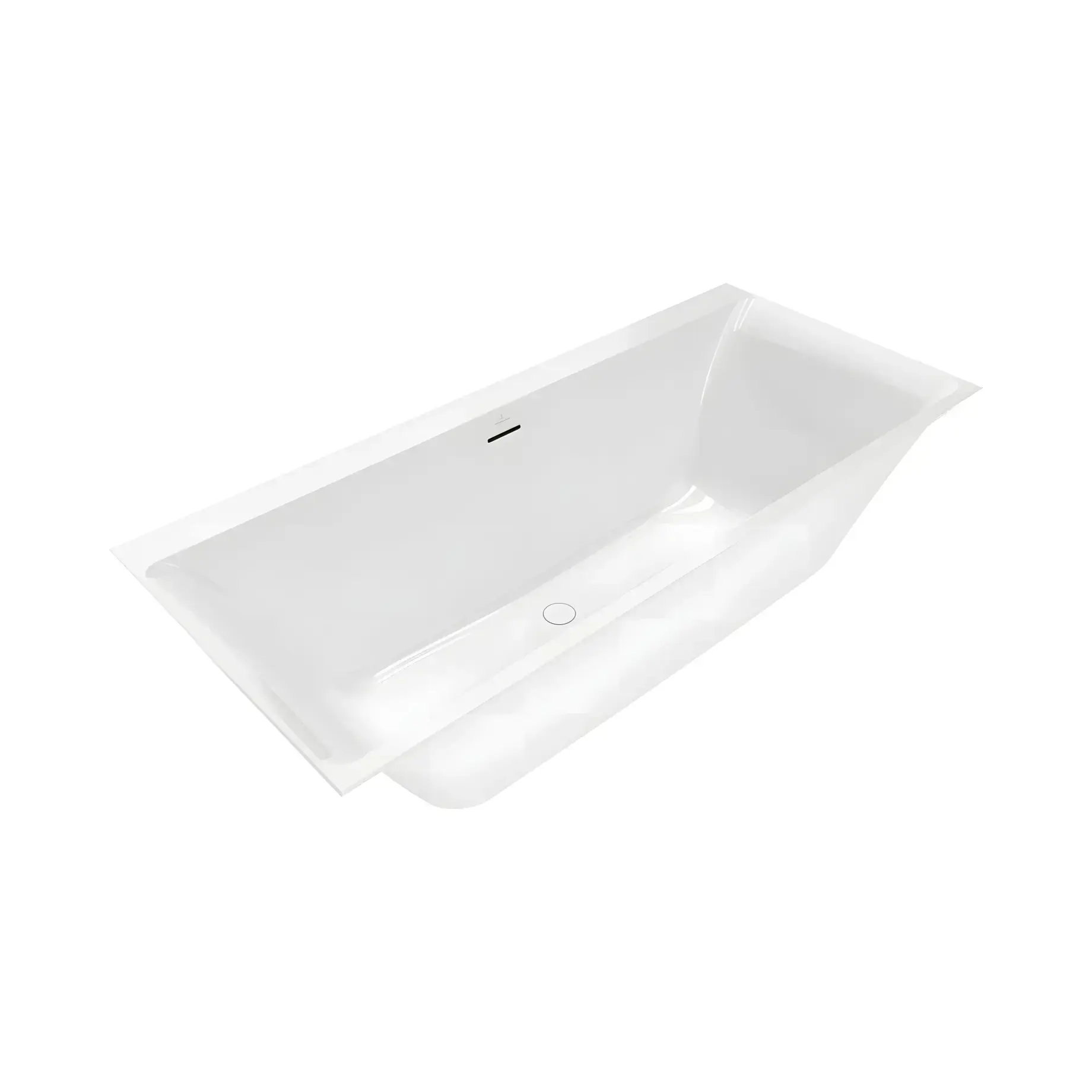 Ванна Subway 3.0 Villeroy & Boch UBQ180SBW2TDV-01 Alpine White 180 х 80 см — технічне креслення з розмірами