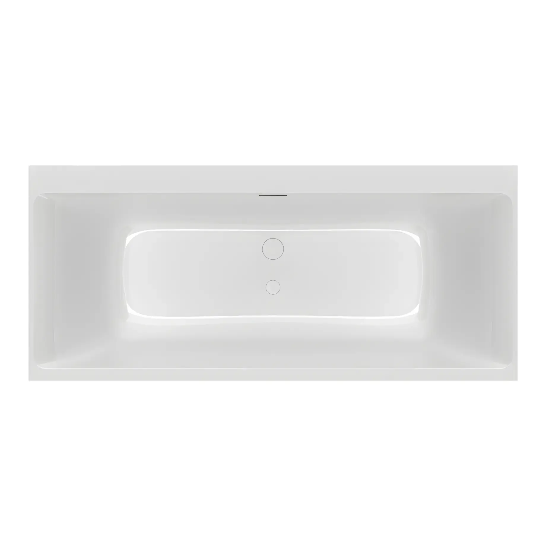 Ванна Subway 3.0 Villeroy & Boch UBQ180SBW2TDV-RW Stone White 180 х 80 см — вид на білому тлі