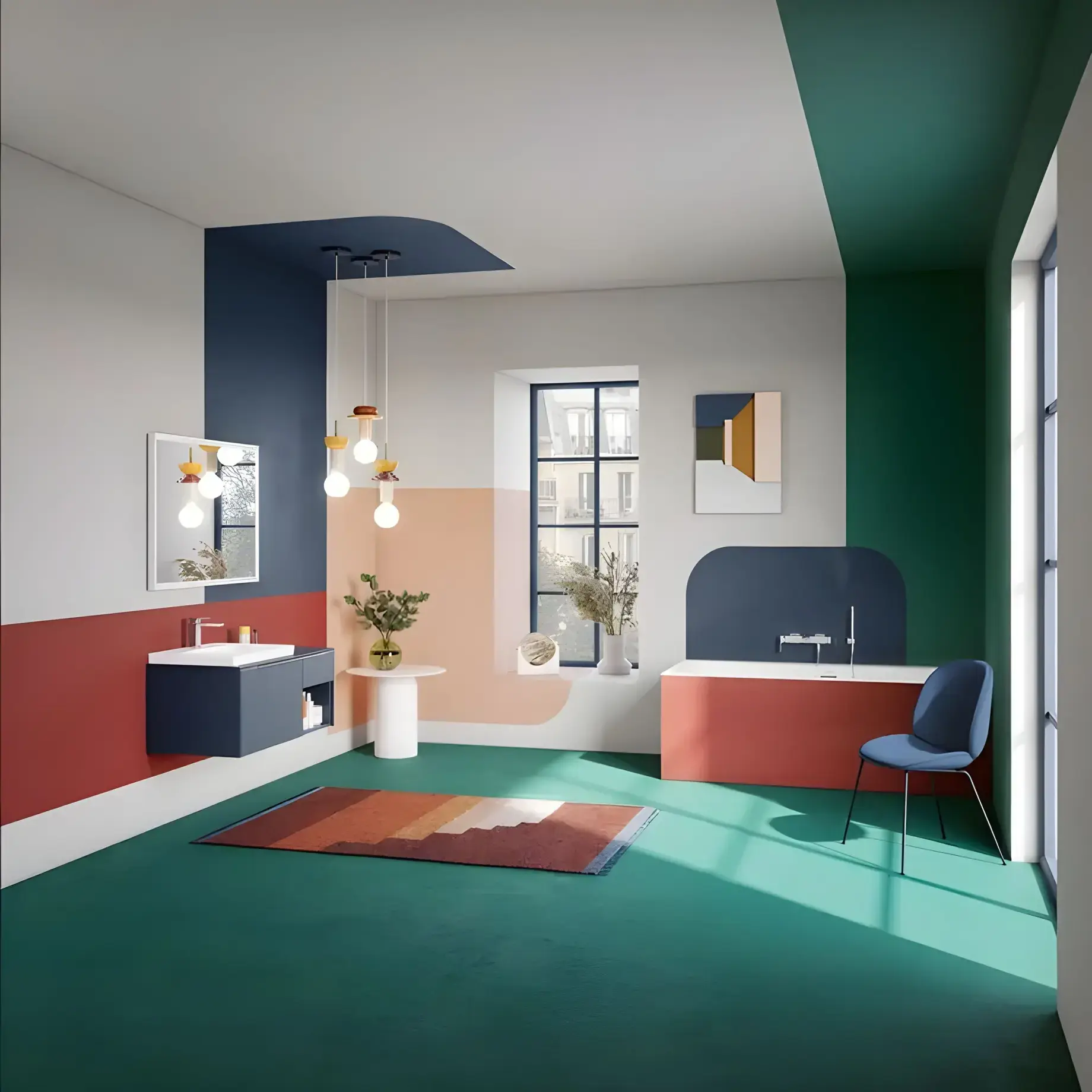 Ванна Subway 3.0 Villeroy & Boch UBQ180SBW2TDV-RW Stone White 180 х 80 см — деталь крупним планом