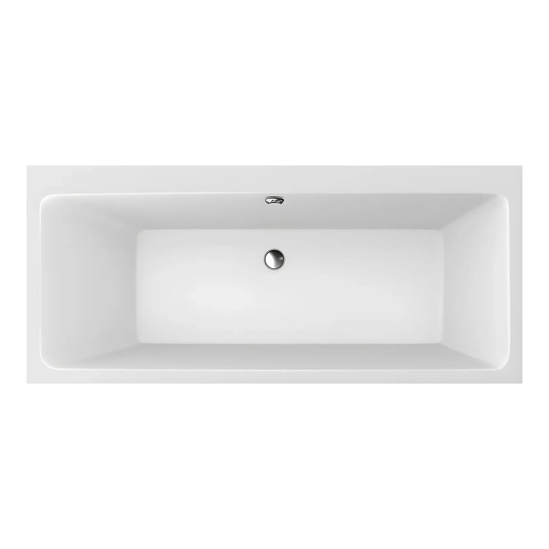 Ванна Subway Villeroy & Boch UBA167SUB2V-01 Alpine White 160 х 70 см — вид на білому тлі