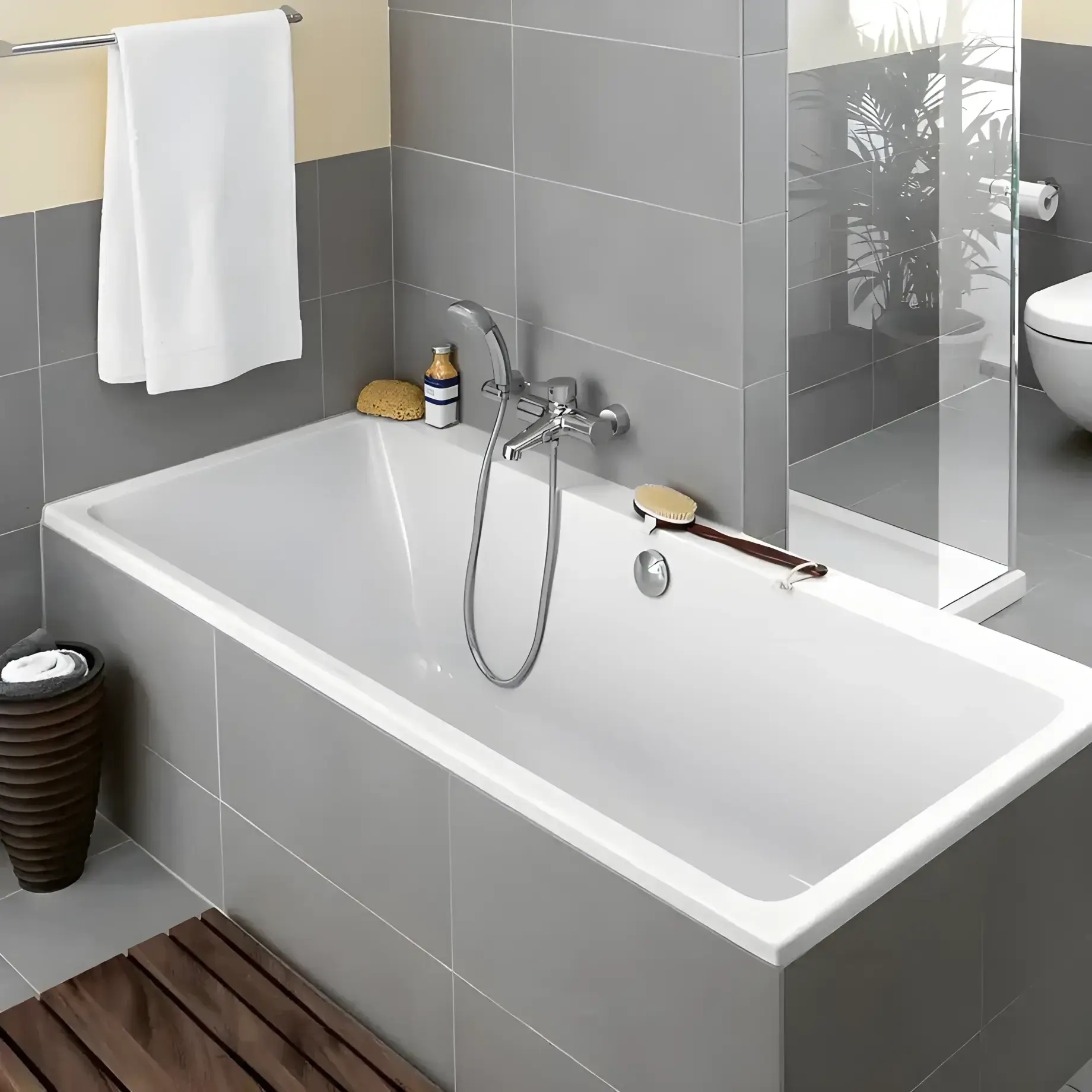 Ванна Subway Villeroy & Boch UBA167SUB2V-01 160 х 70 см — вид згори