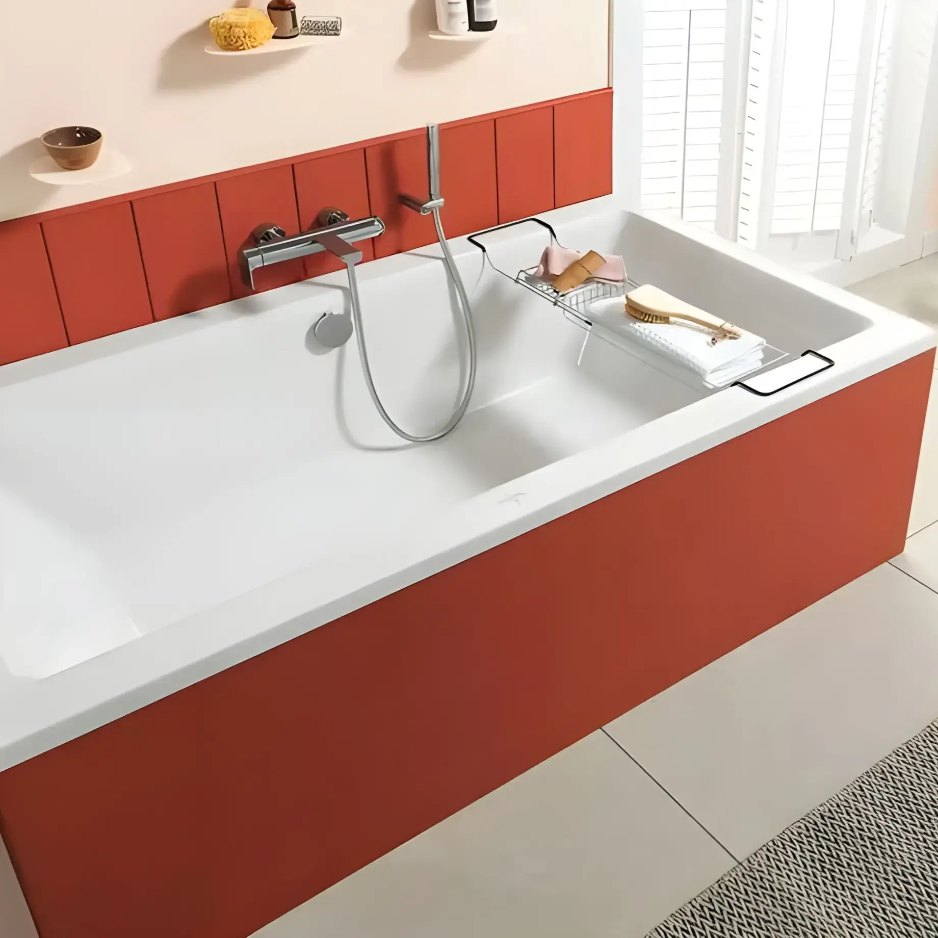 Ванна Targa Plus Villeroy & Boch UBA160NES2V-01 — бічний ракурс