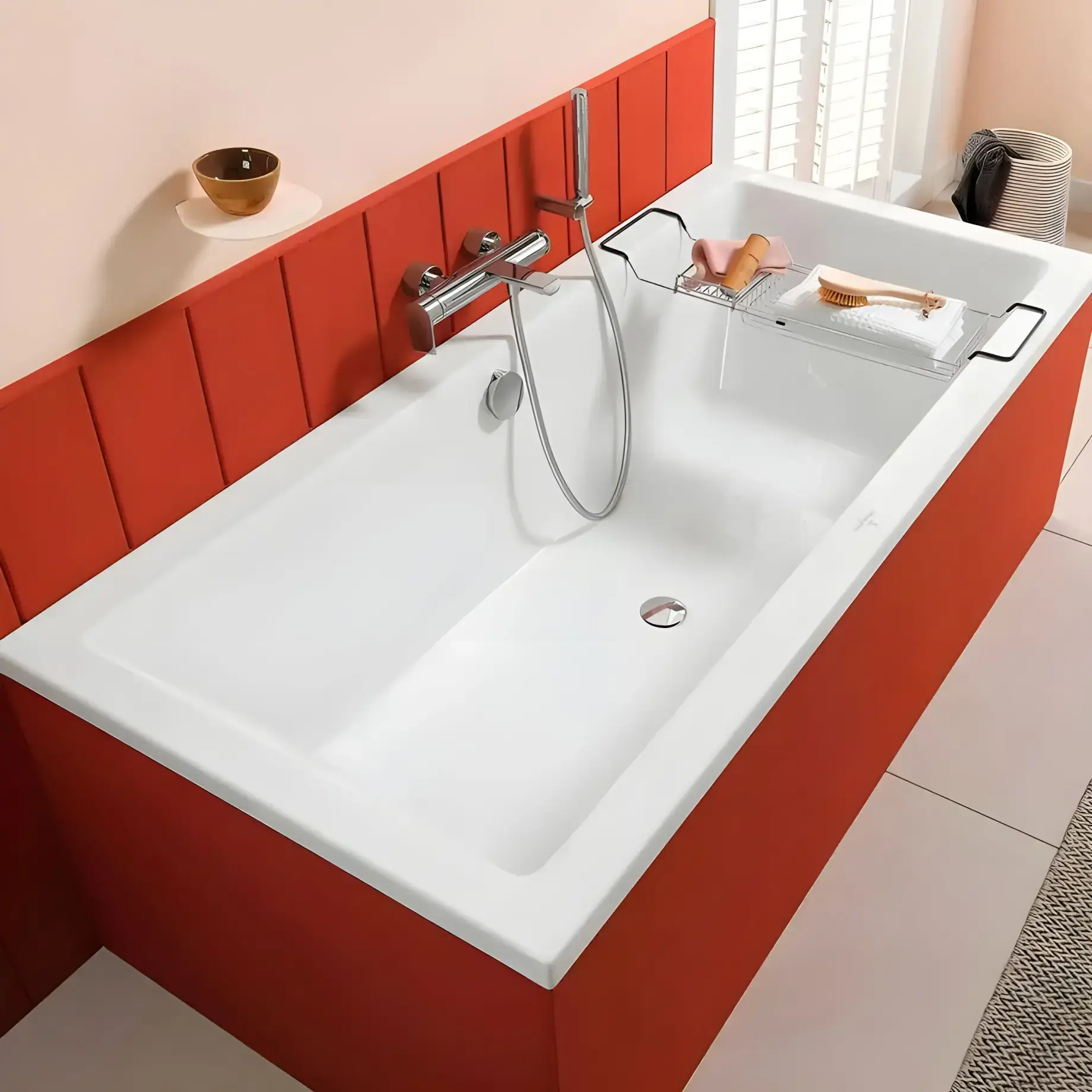 Ванна Targa Style Villeroy & Boch UBA170FRA2V-01 170 х 75 см — бічний ракурс