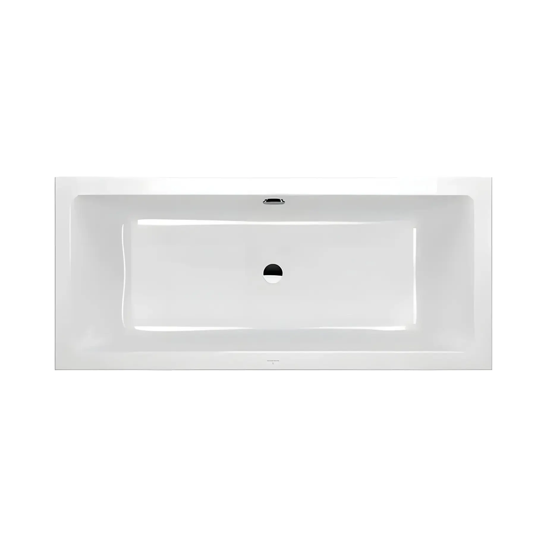 Ванна Targa Plus Villeroy & Boch UBA180NES2V-01 Alpine White 180 х 80 см — вид на білому тлі