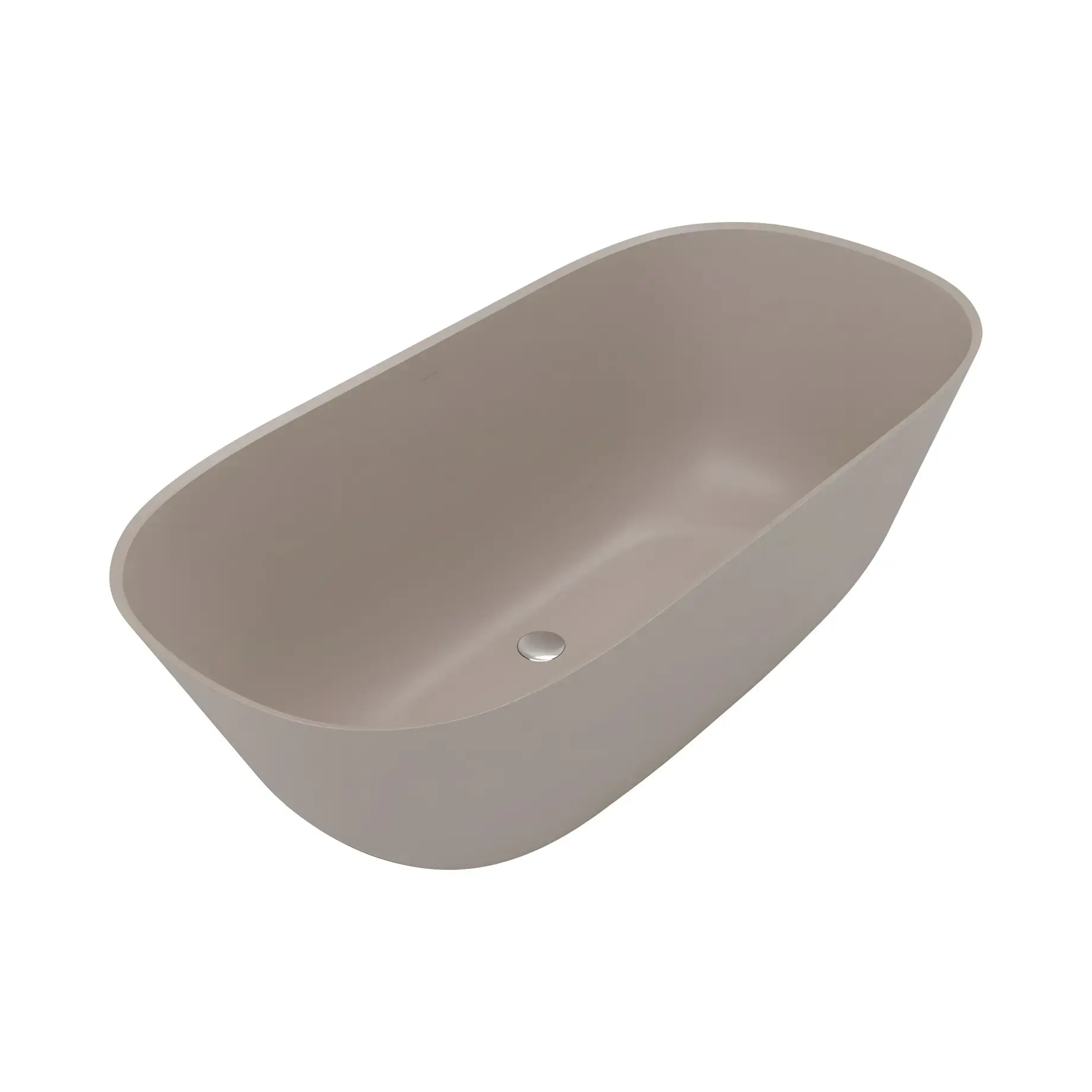 Ванна Theano Villeroy & Boch UBQ155ANH7F200V-AL Almond 155 x 75 см — вид на білому тлі