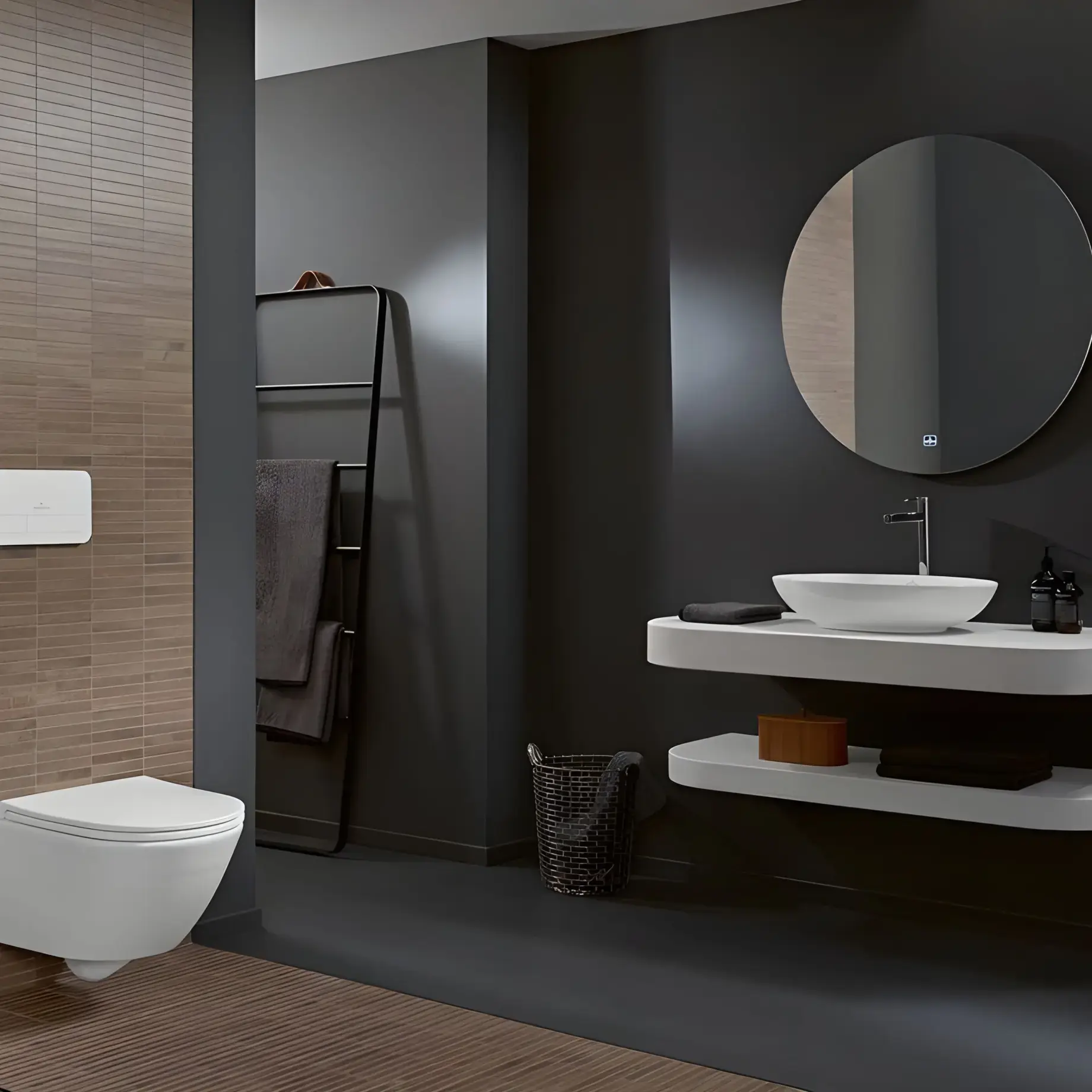 Унітаз Universo TwistFlush Villeroy & Boch 4670T901 — бічний ракурс