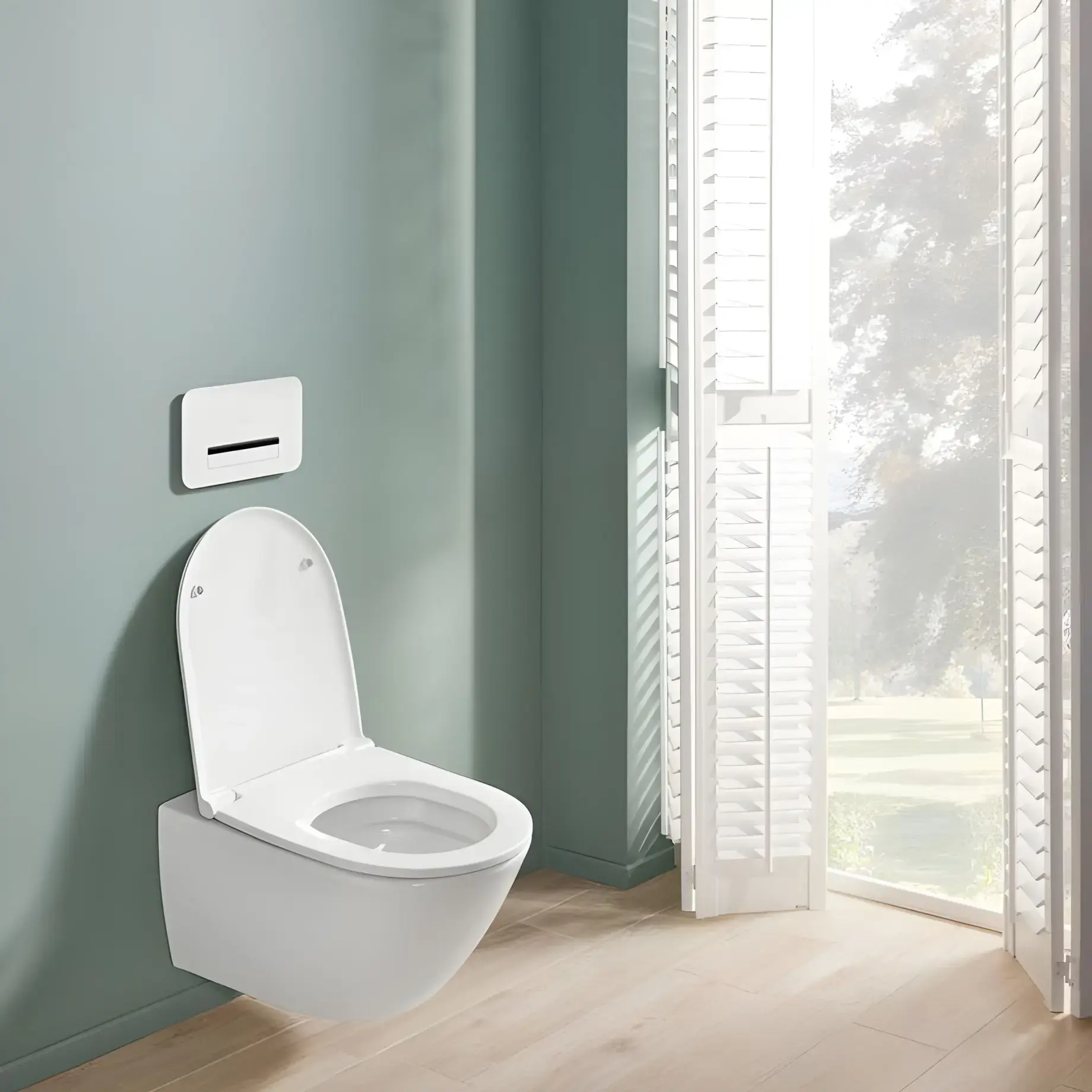 Унітаз Universo TwistFlush Villeroy & Boch 4670T901 — вид всередину