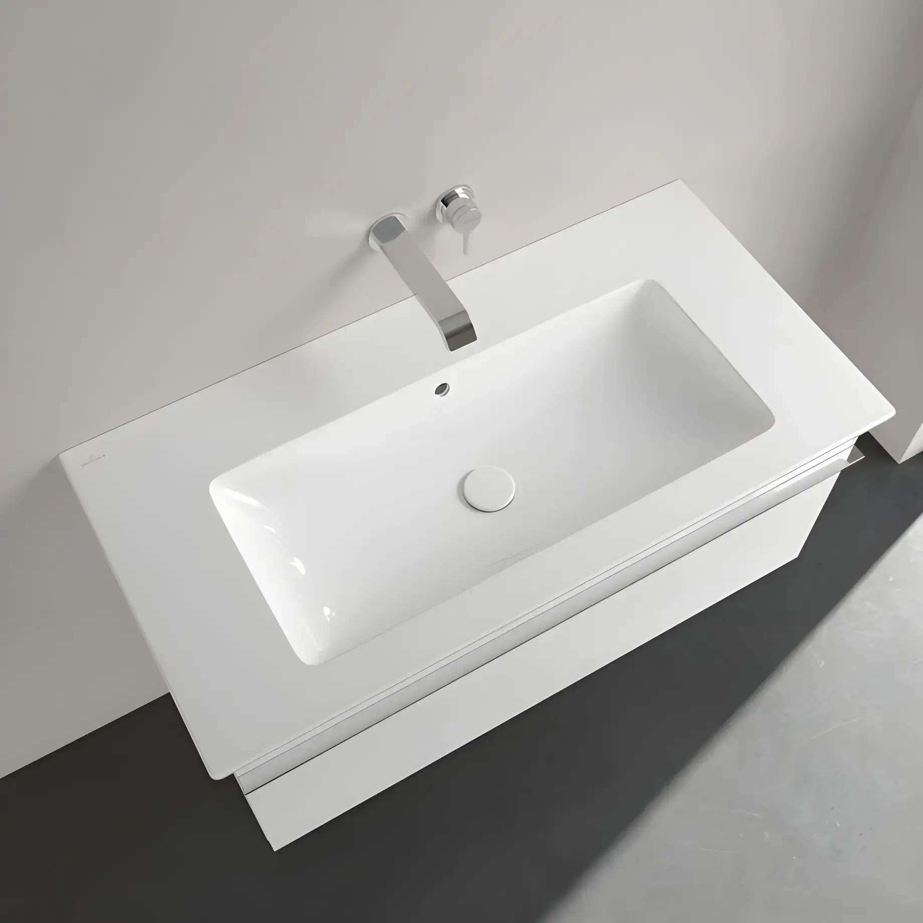 Умивальник Venticello Villeroy & Boch 4104AJ01 — вид спереду