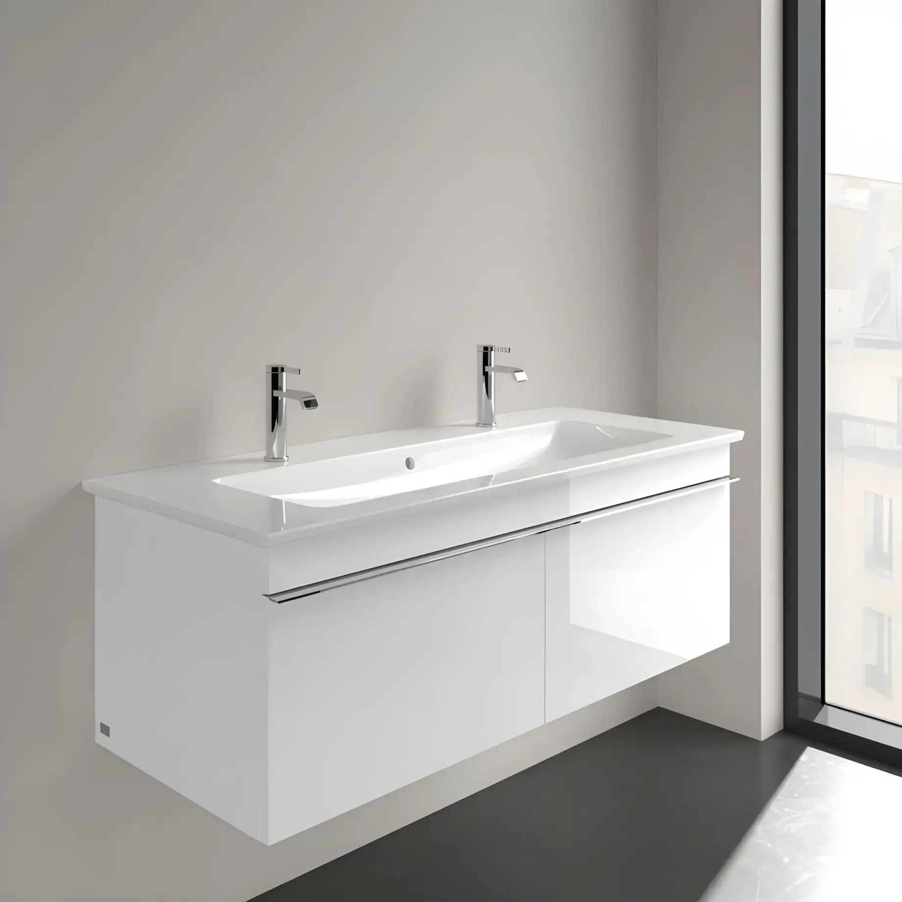 Умивальник Venticello Villeroy & Boch 4104CK01 — вид згори