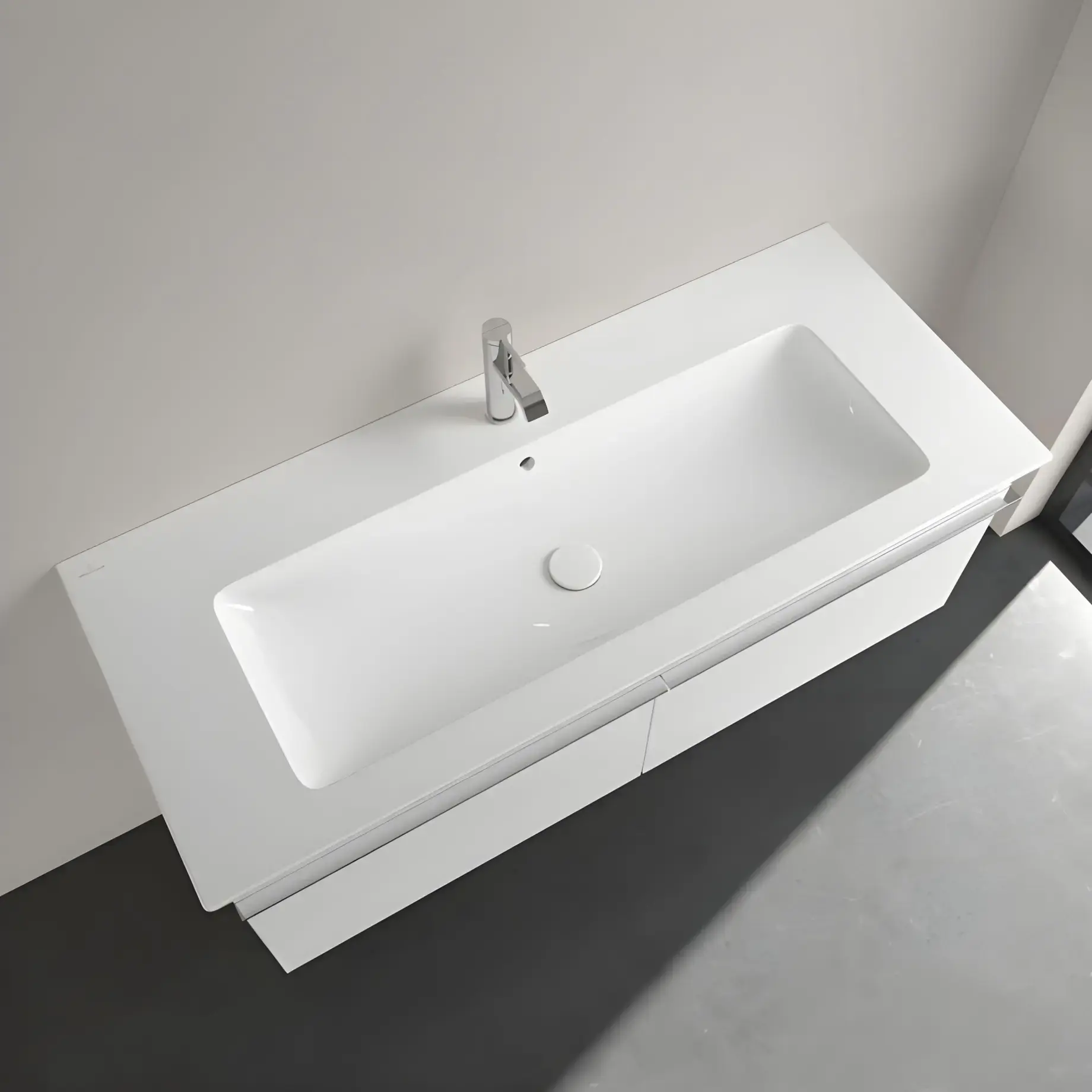 Умывальник Venticello Villeroy & Boch 4104CL01 — вид внутрь